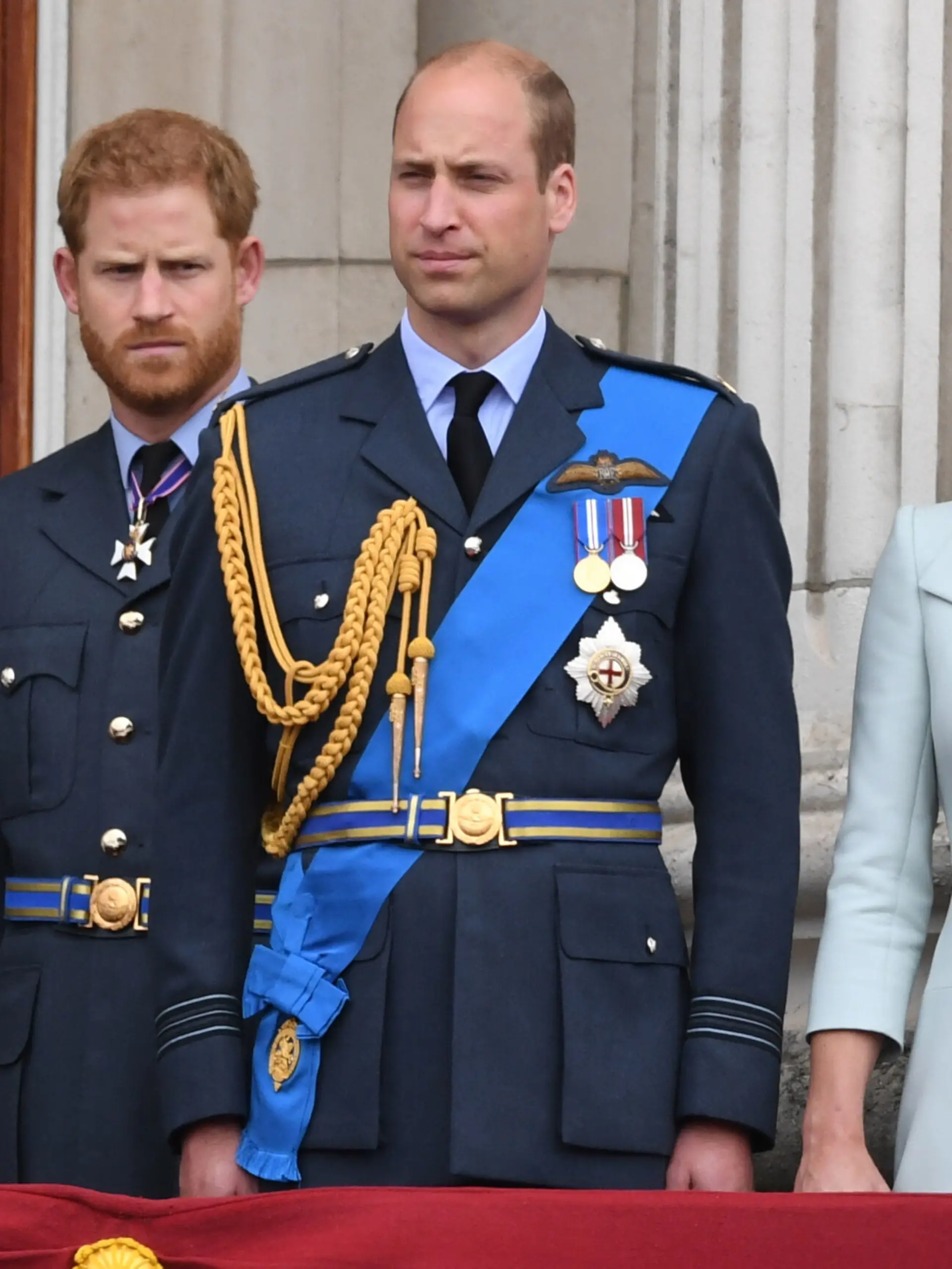 Herzogin Meghan, Prinz Harry, Prinz William und Prinzessin Kate