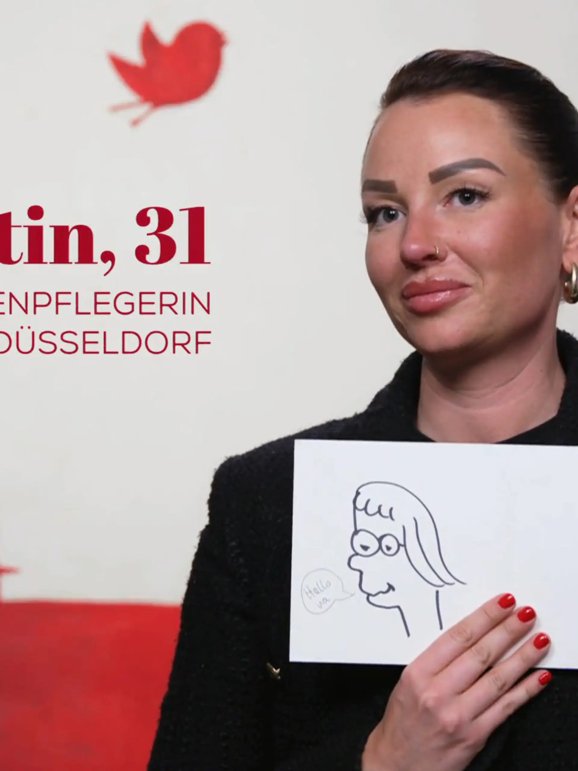 Bild zu: "Viktor vergleicht Christin mit seiner Wunschzeichnung"