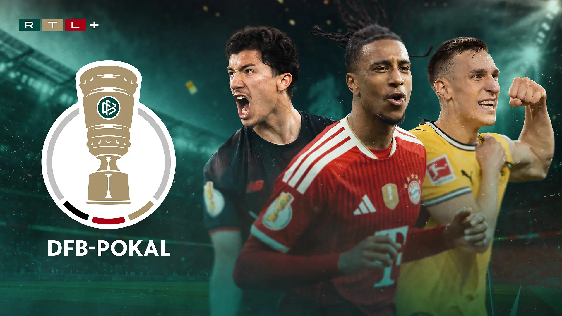 Alle DFB-Pokal-Spiele live auf RTL+ streamen