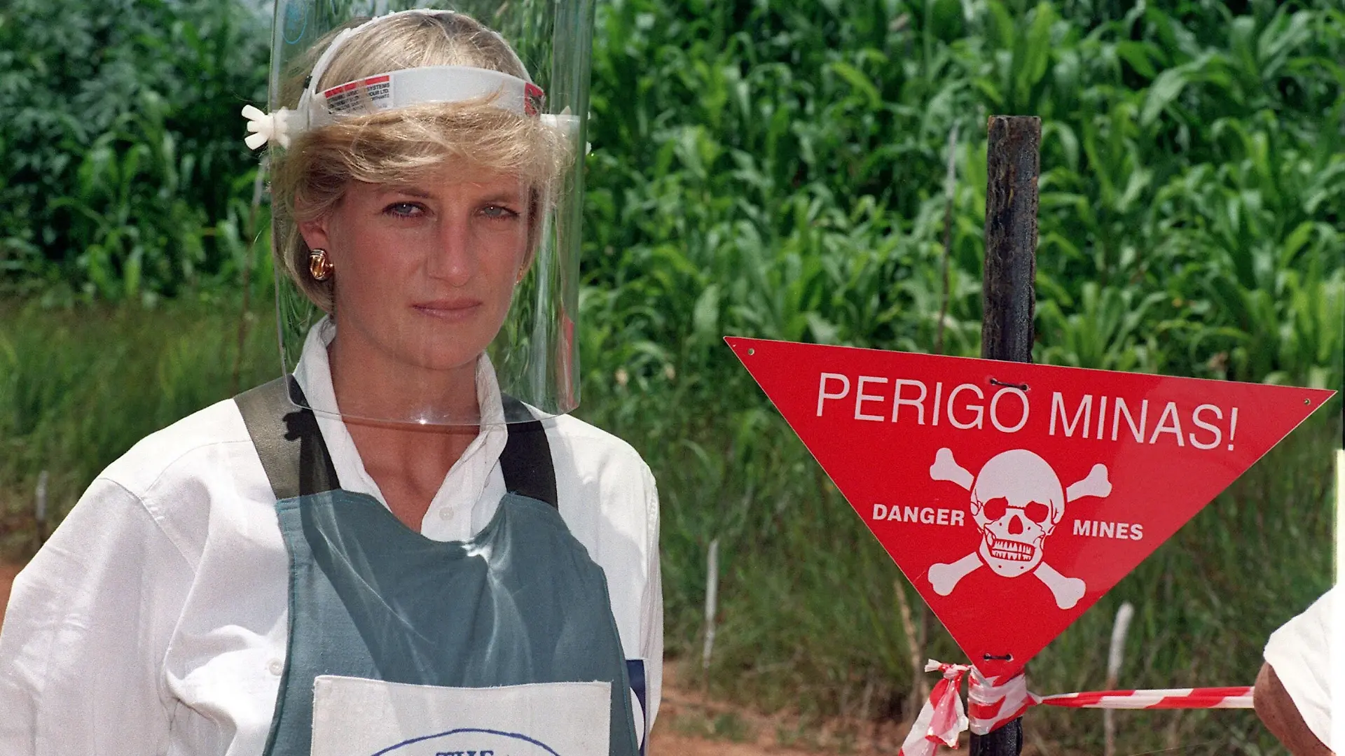 Prinzessin Diana setzte sich im Kampf gegen Landminen ein