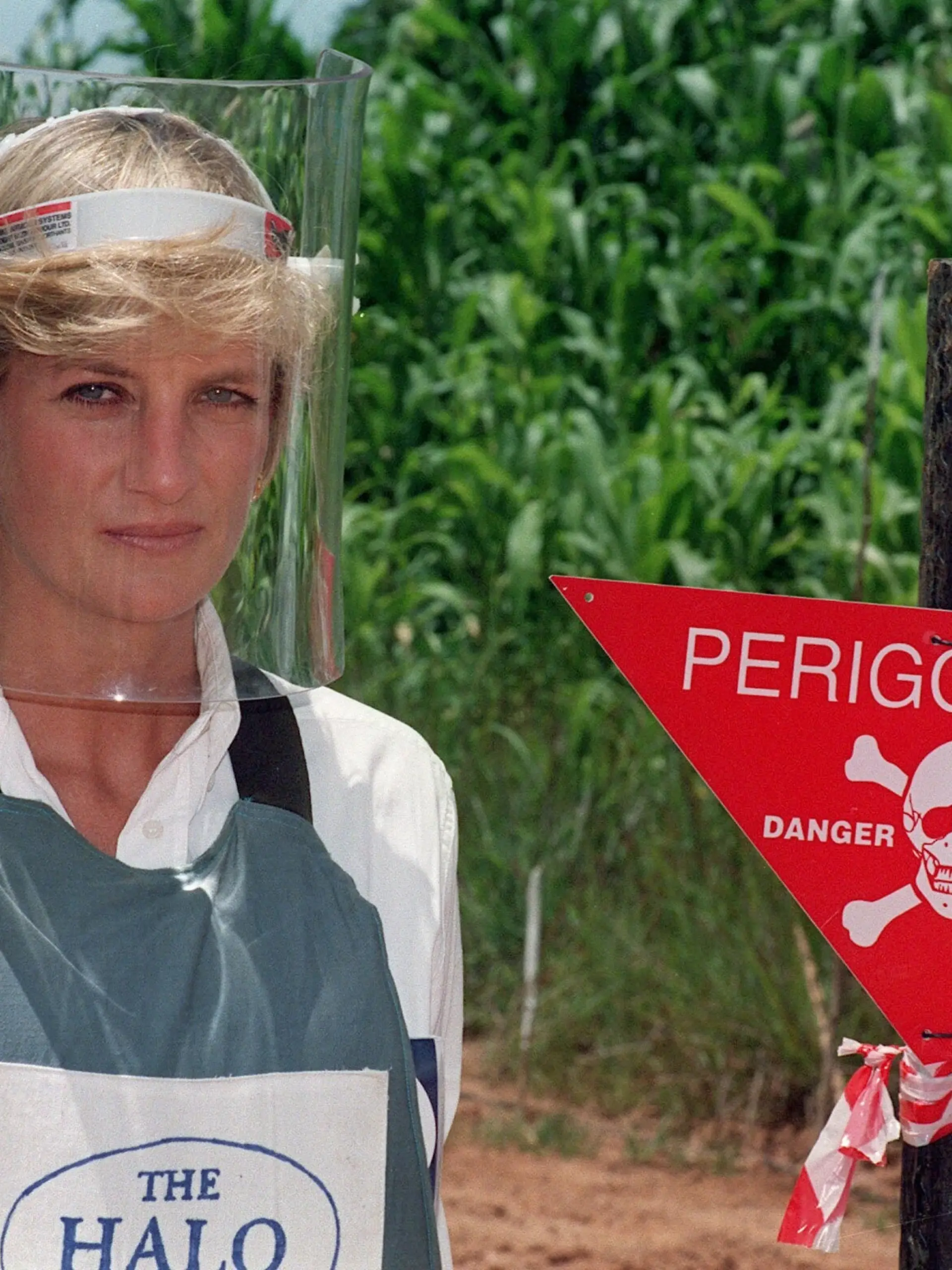 Prinzessin Diana setzte sich im Kampf gegen Landminen ein