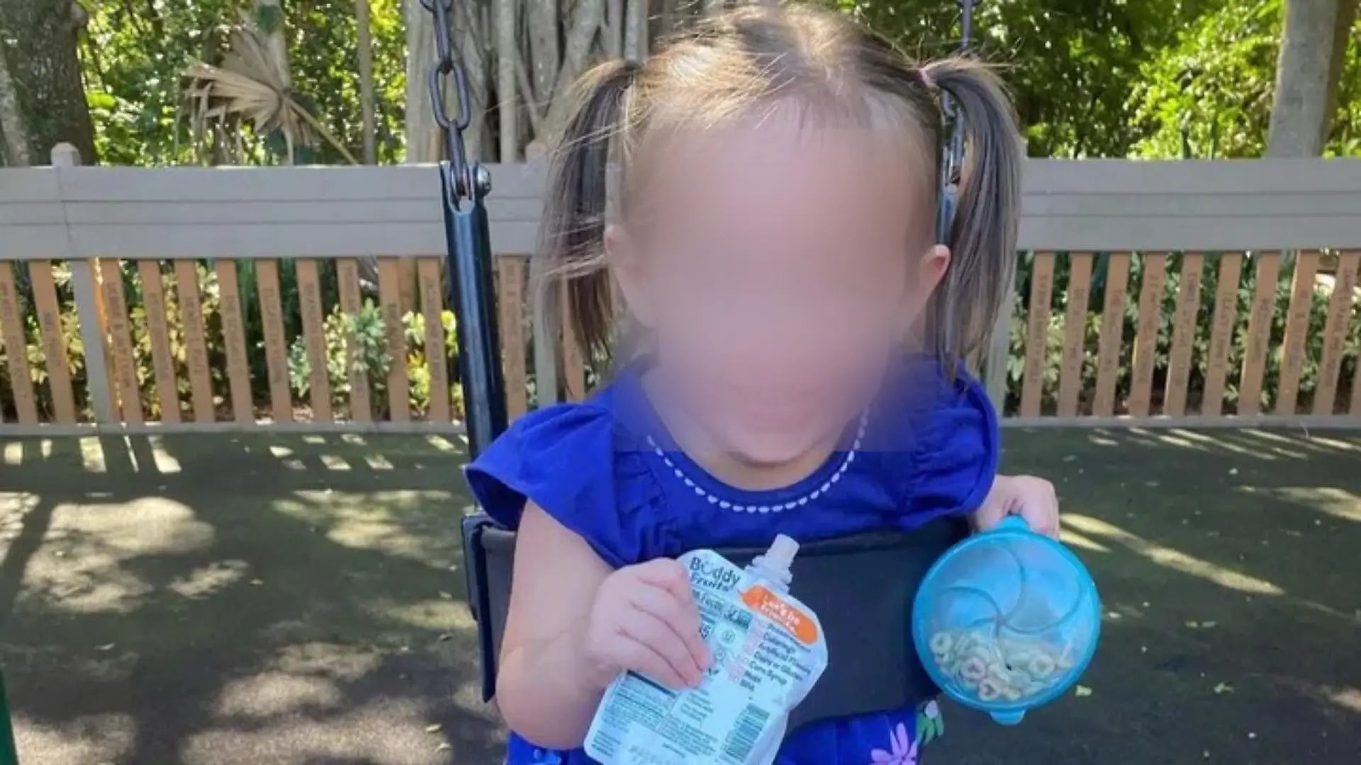 Die kleine Briella starb beim Spielen.