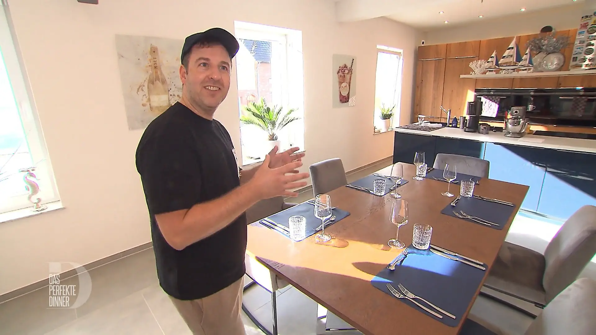 Wird Tims offene Küche beim Dinner zum Nachteil? Tim zeigt sein Zuhause