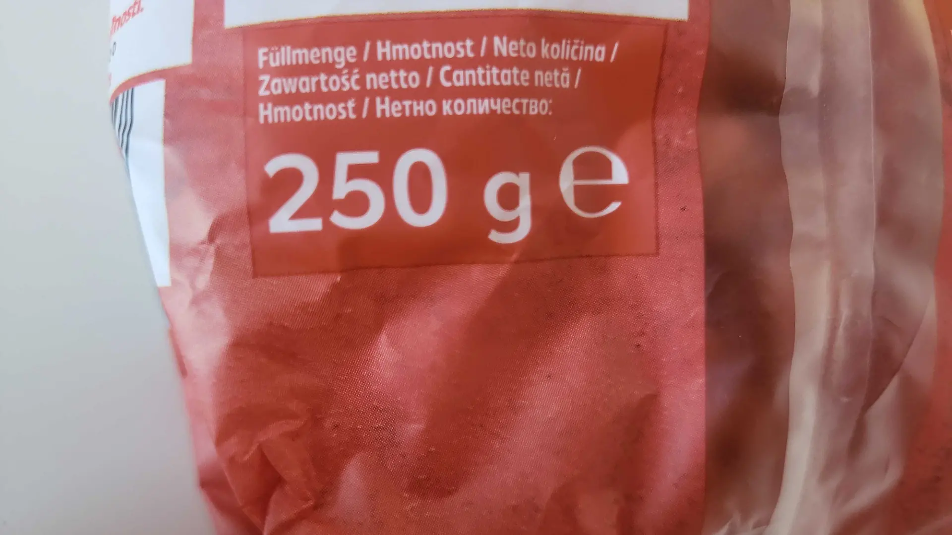 EWG-Zeichen auf einer Verpackung