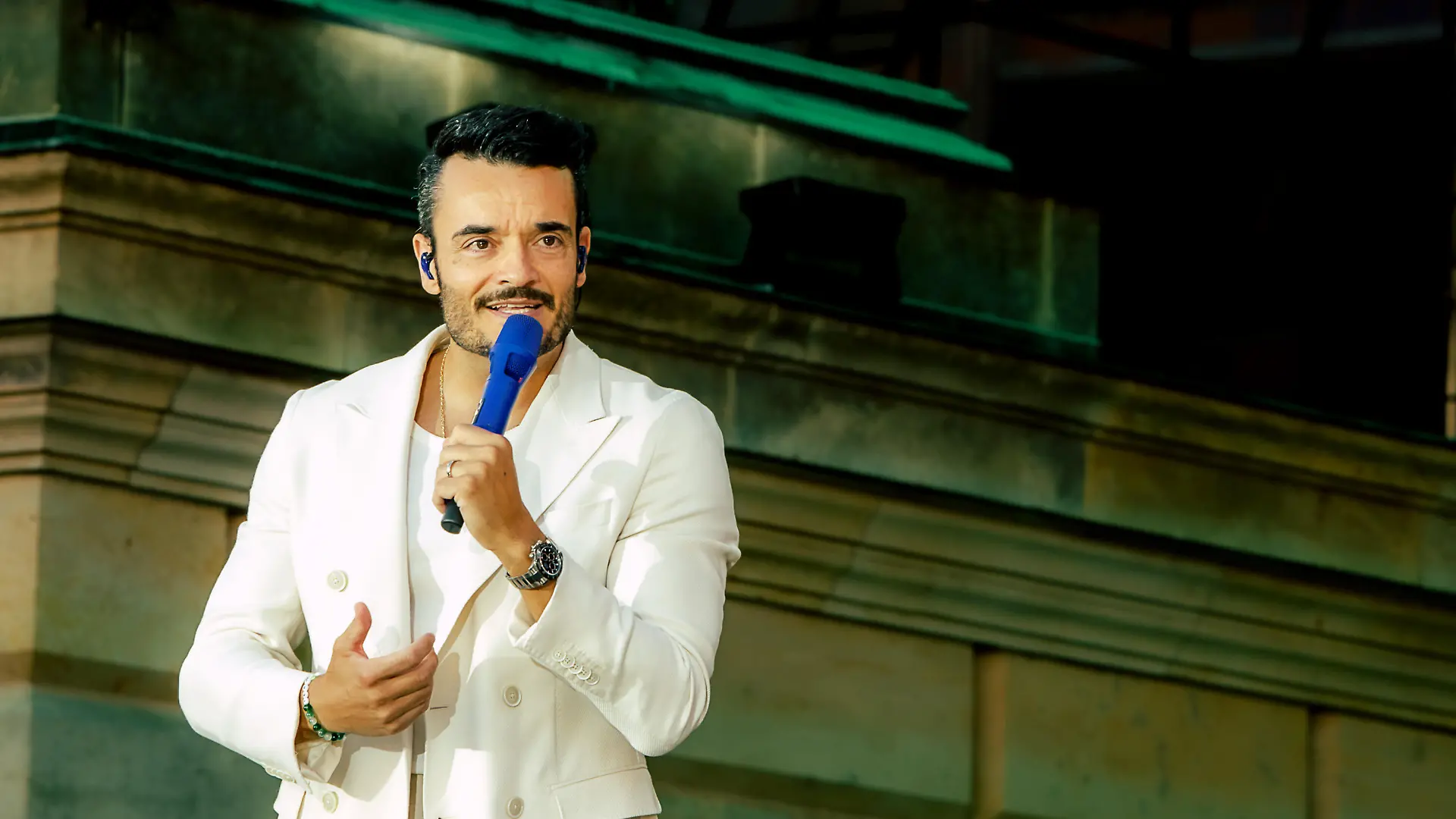 Giovanni Zarrella erzählt von seinem nicht ganz alltäglichen Urlaubsbegleiter