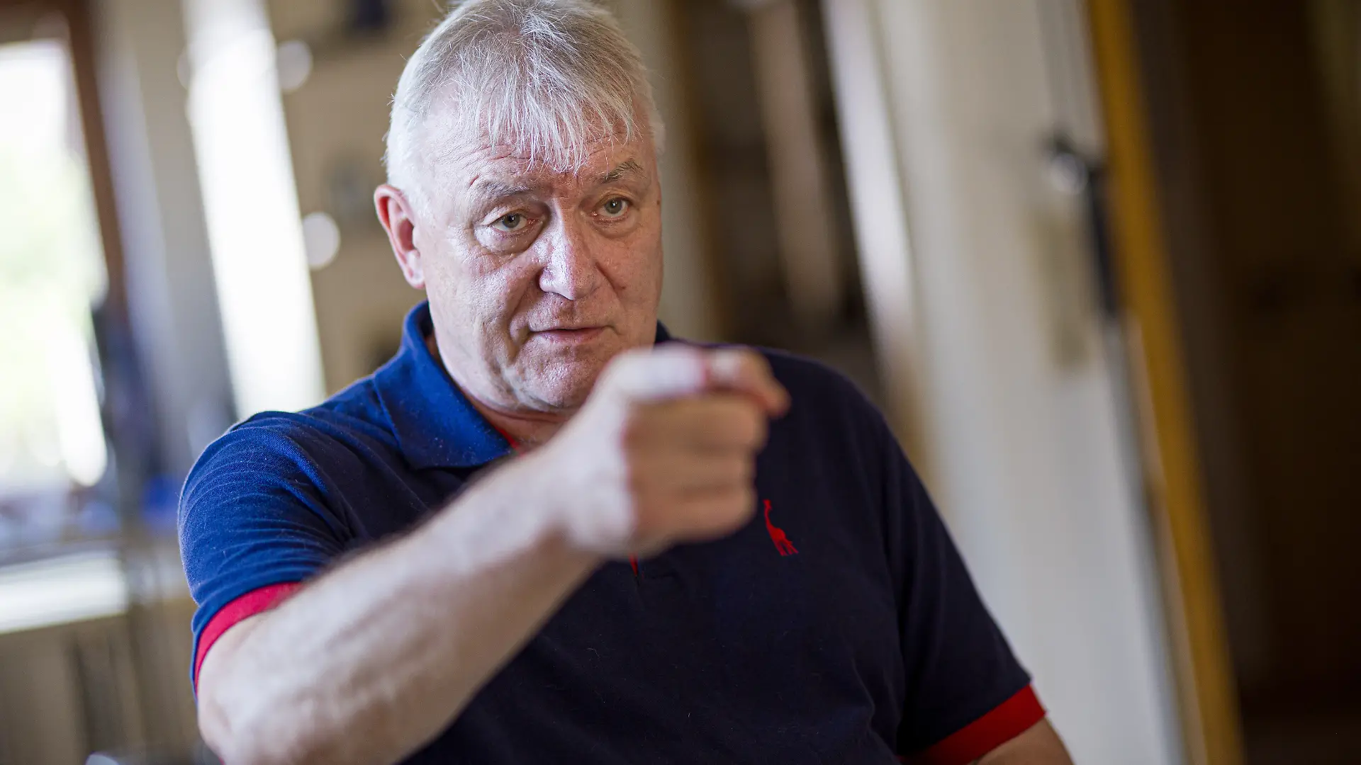 Frank-Michael Wahl, ehemaliger Handballspieler, spricht in einem Interview mit der dpa.