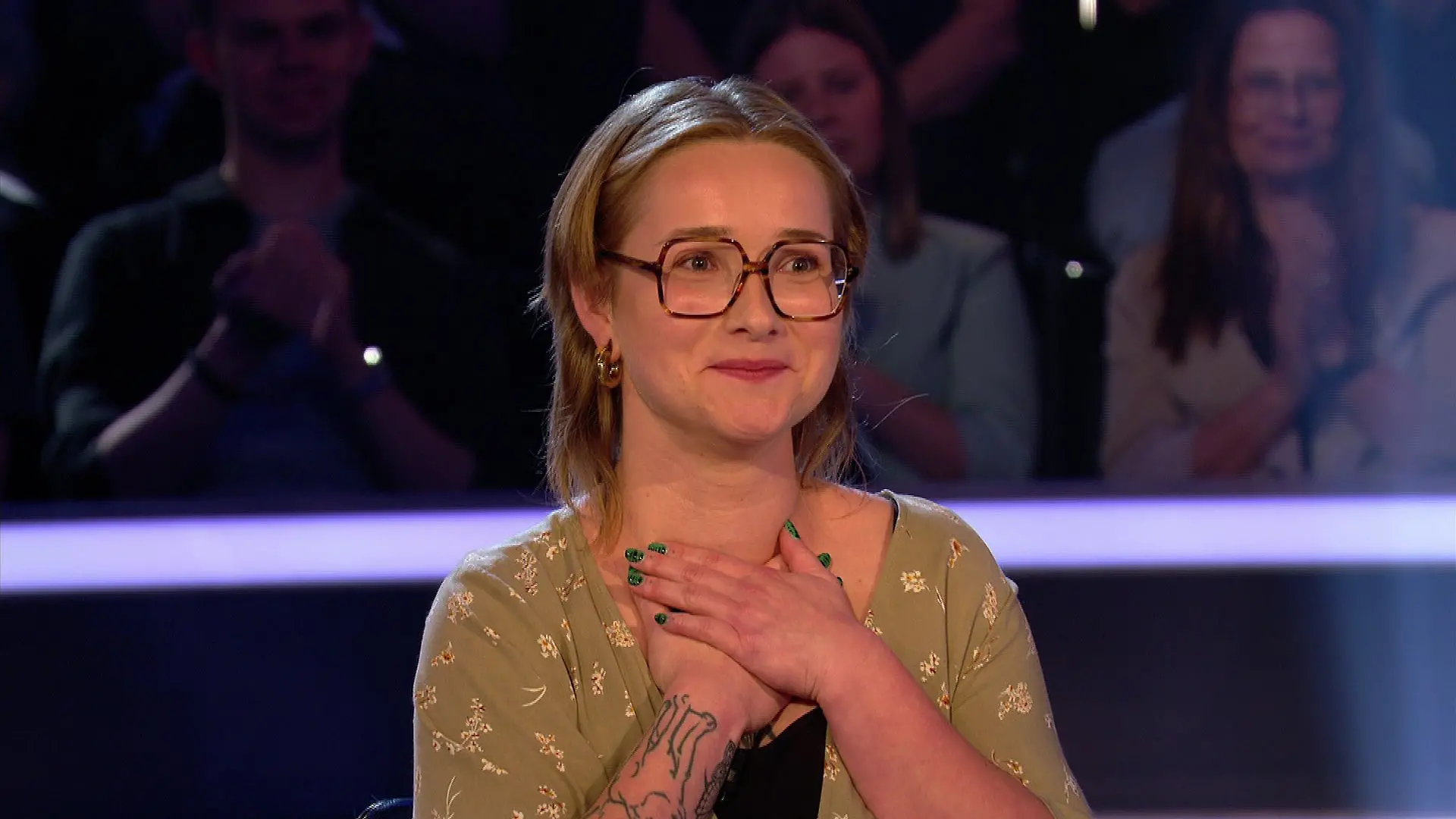 WWM-Kandidatin Tabea sorgt für ordentlich Chaos im Studio.