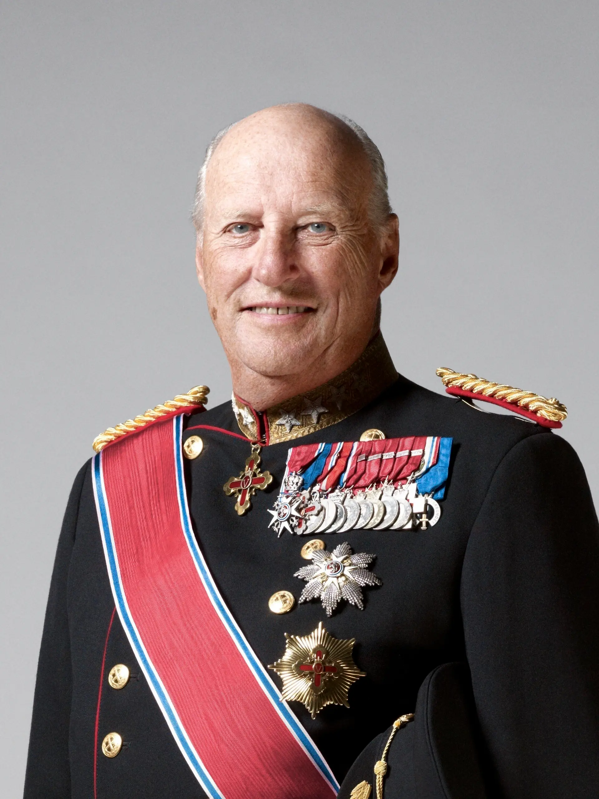 König Harald im Januar 2011