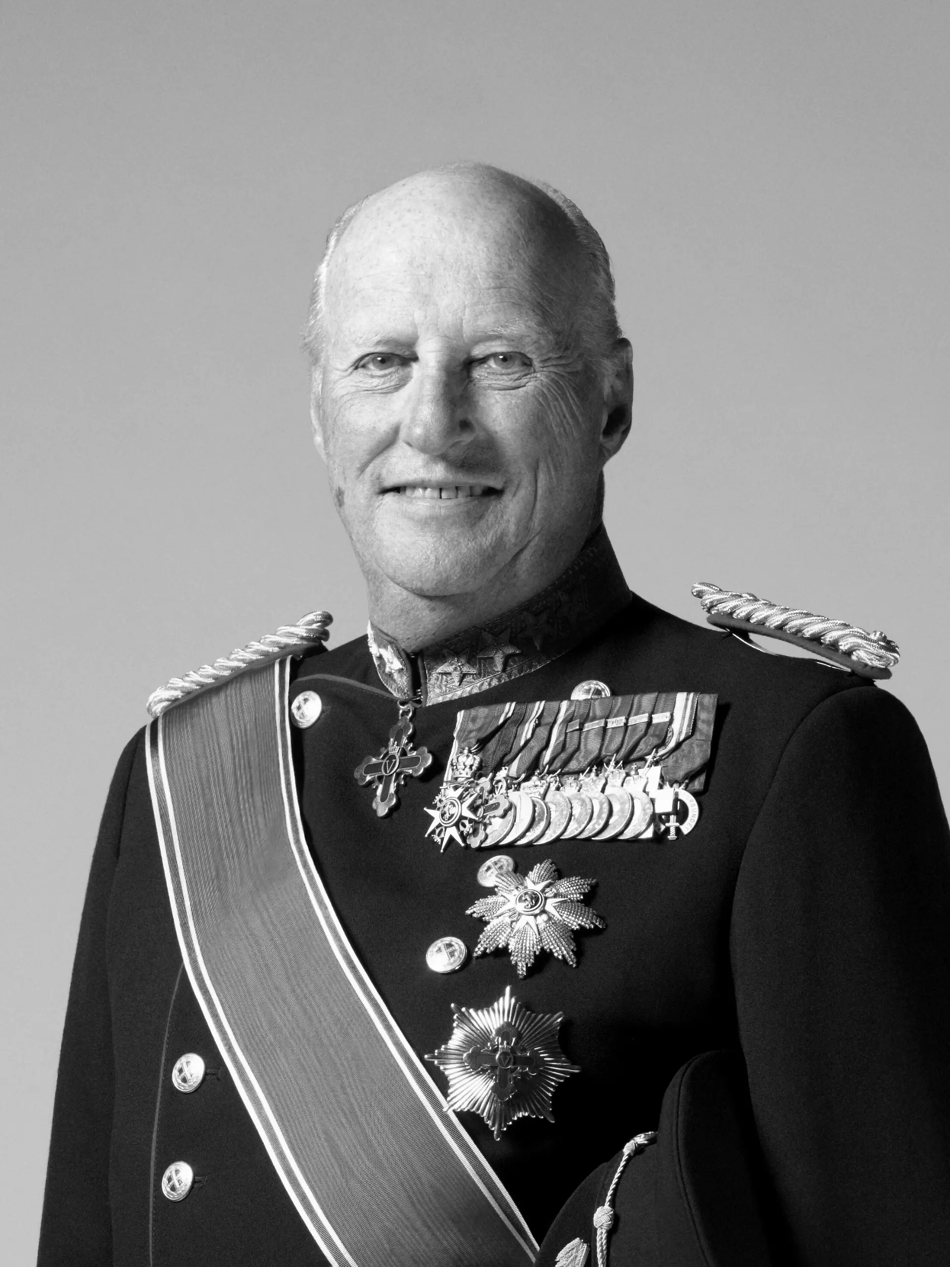 König Harald im Januar 2011