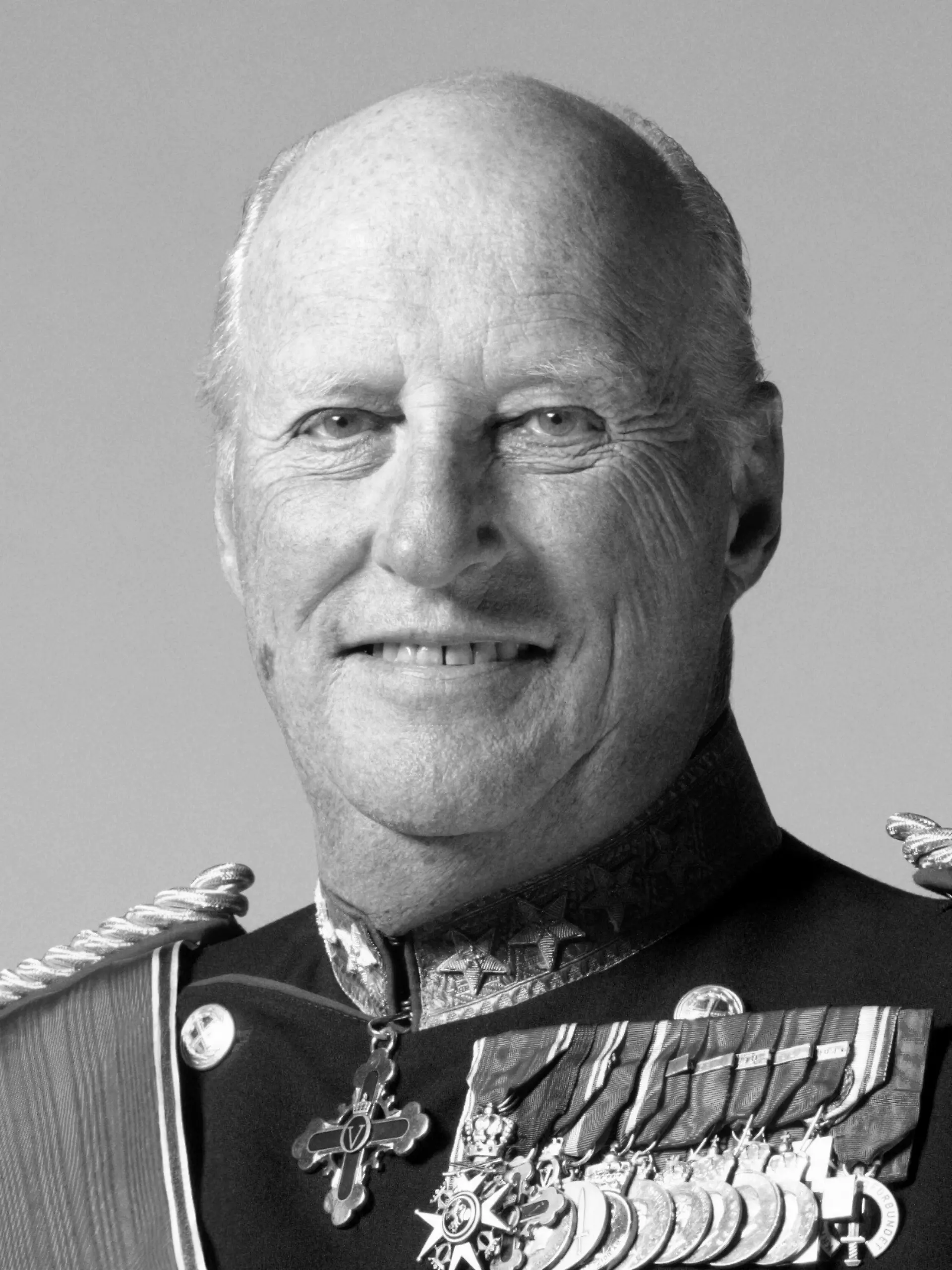König Harald im Januar 2011