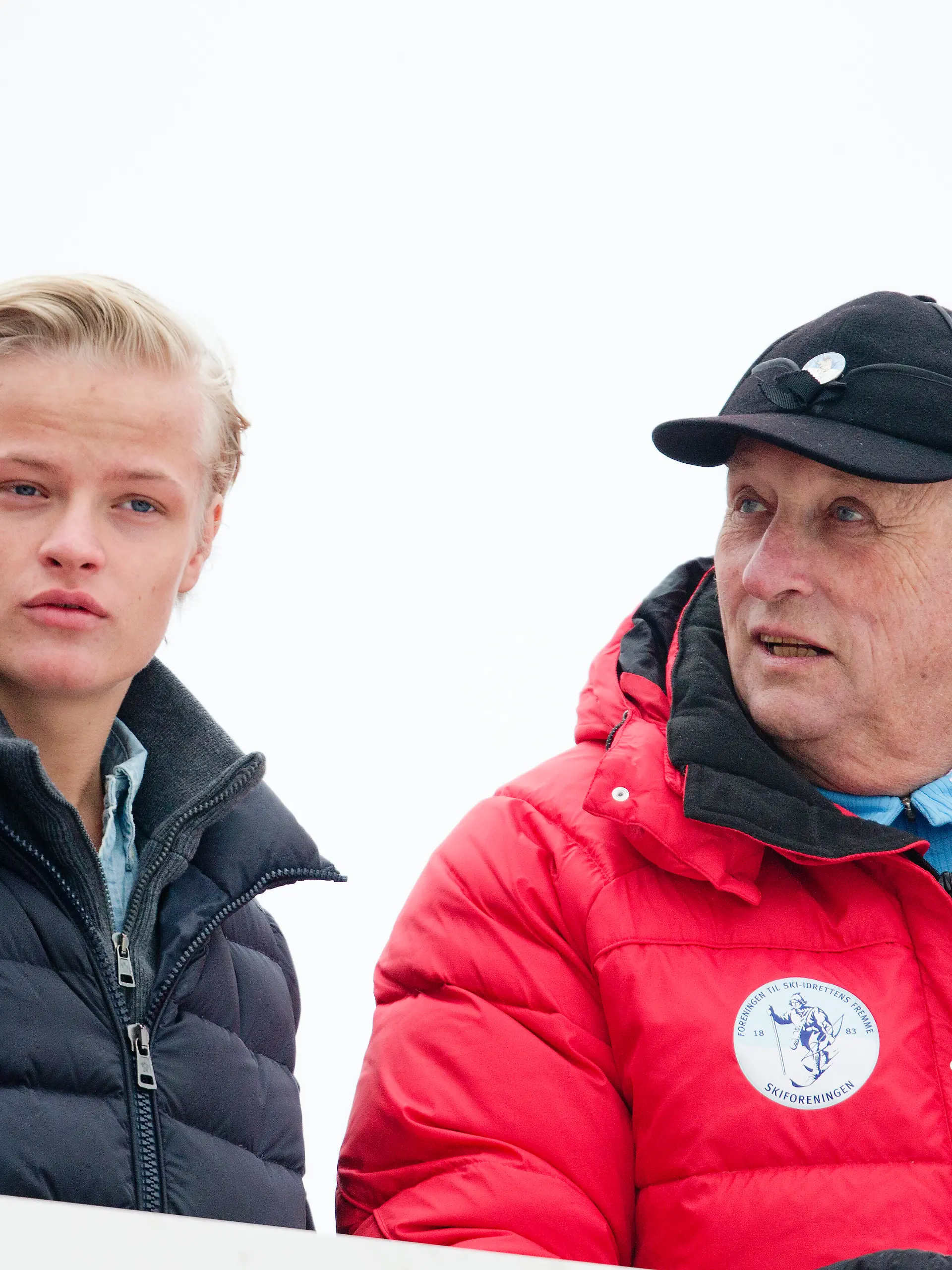 König Harald und Marius Borg Høiby