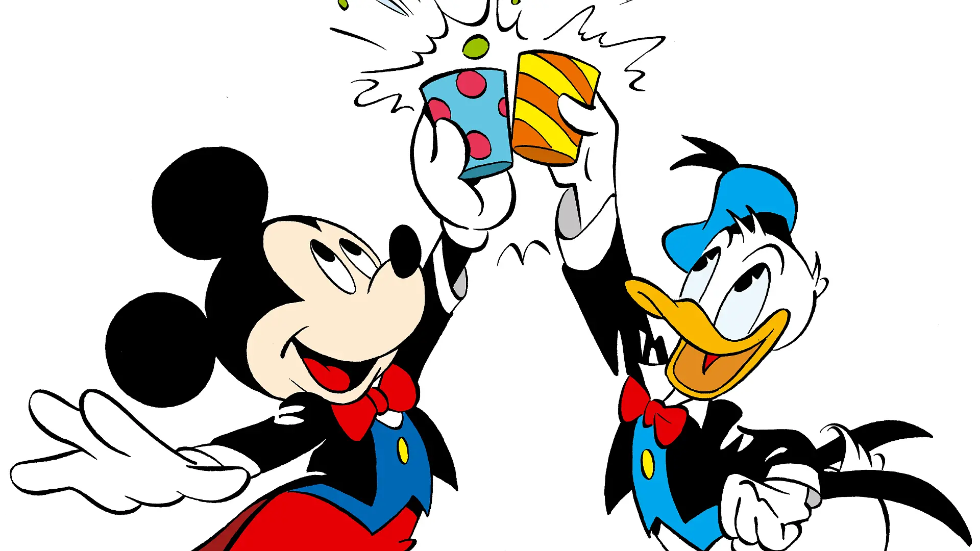 Auch wenn beim 75-jährigen Jubiläum eigentlich die Micky Maus gefeiert wird, ist Donald Duck heute mindestens genau so bekannt und beliebt.