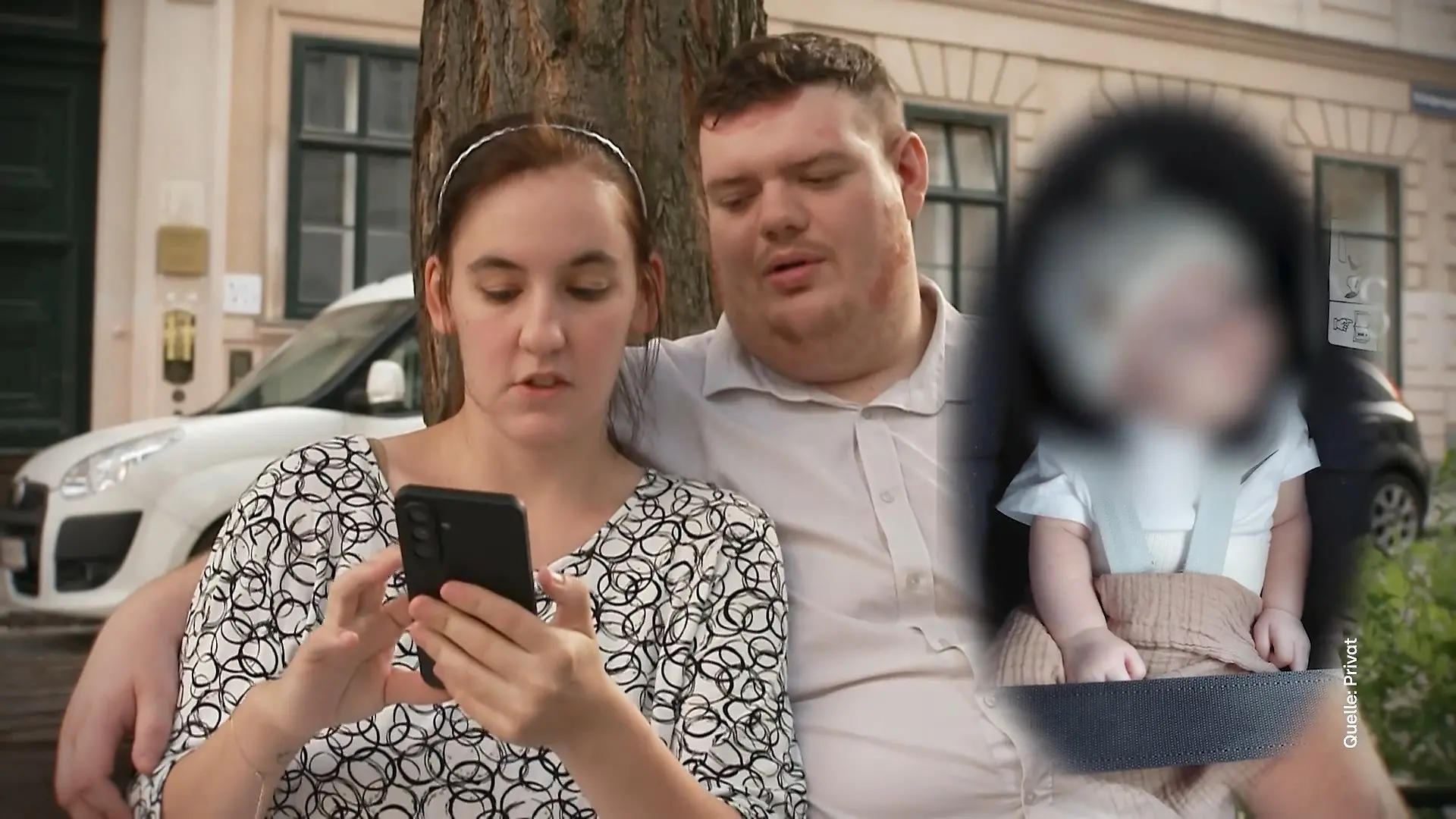 Baby weggenommen, weil Kokaintest positiv war – jetzt sprechen die Eltern Eltern kämpfen um Baby James
