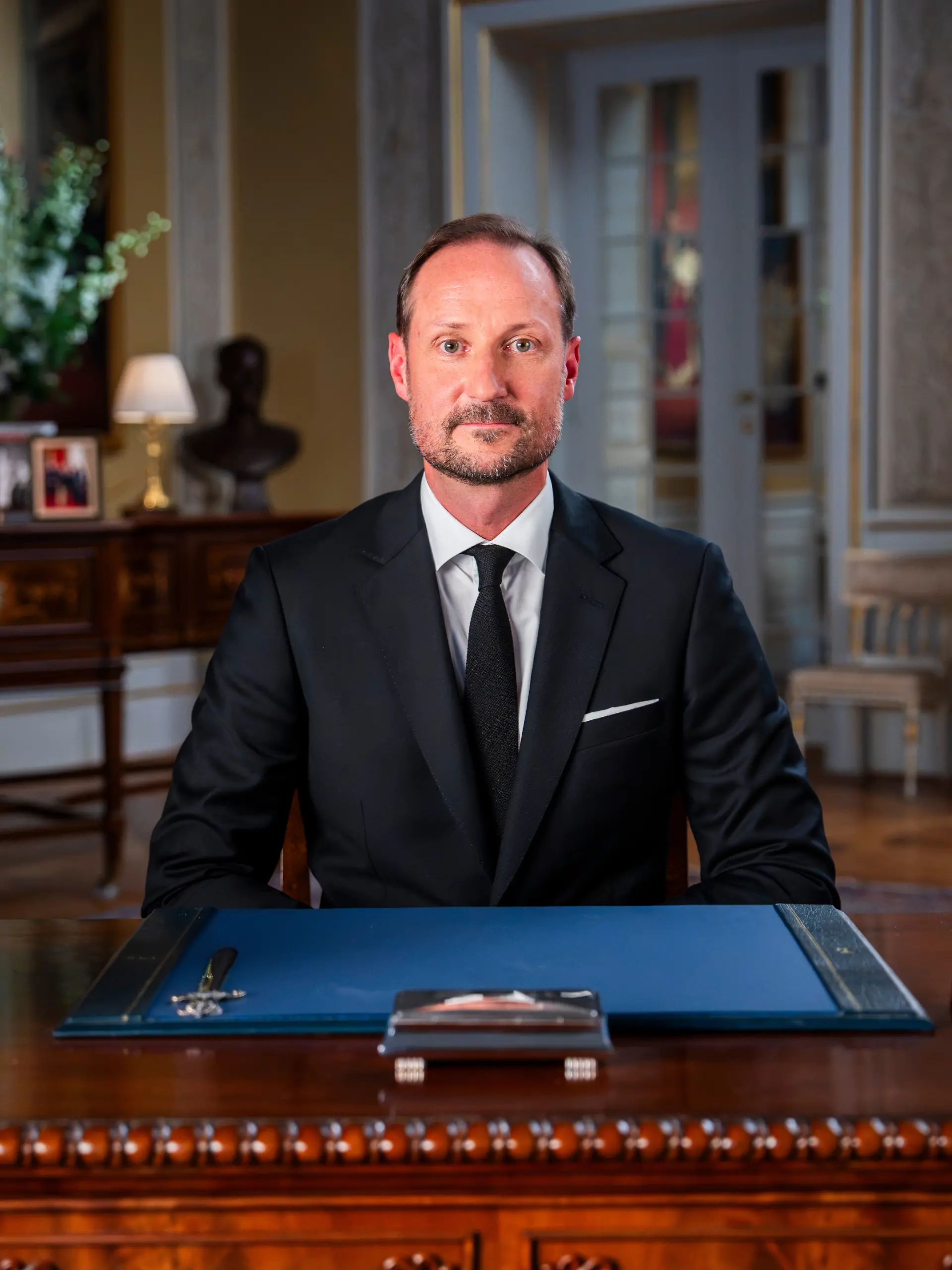 König Haakons erste Ansprache an die Norweger