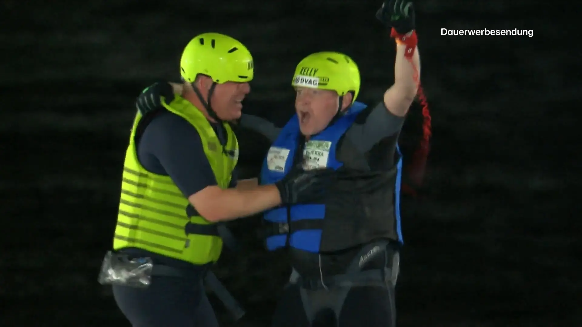 Bild von Knossi und Kelly siegen im Staffel Duell