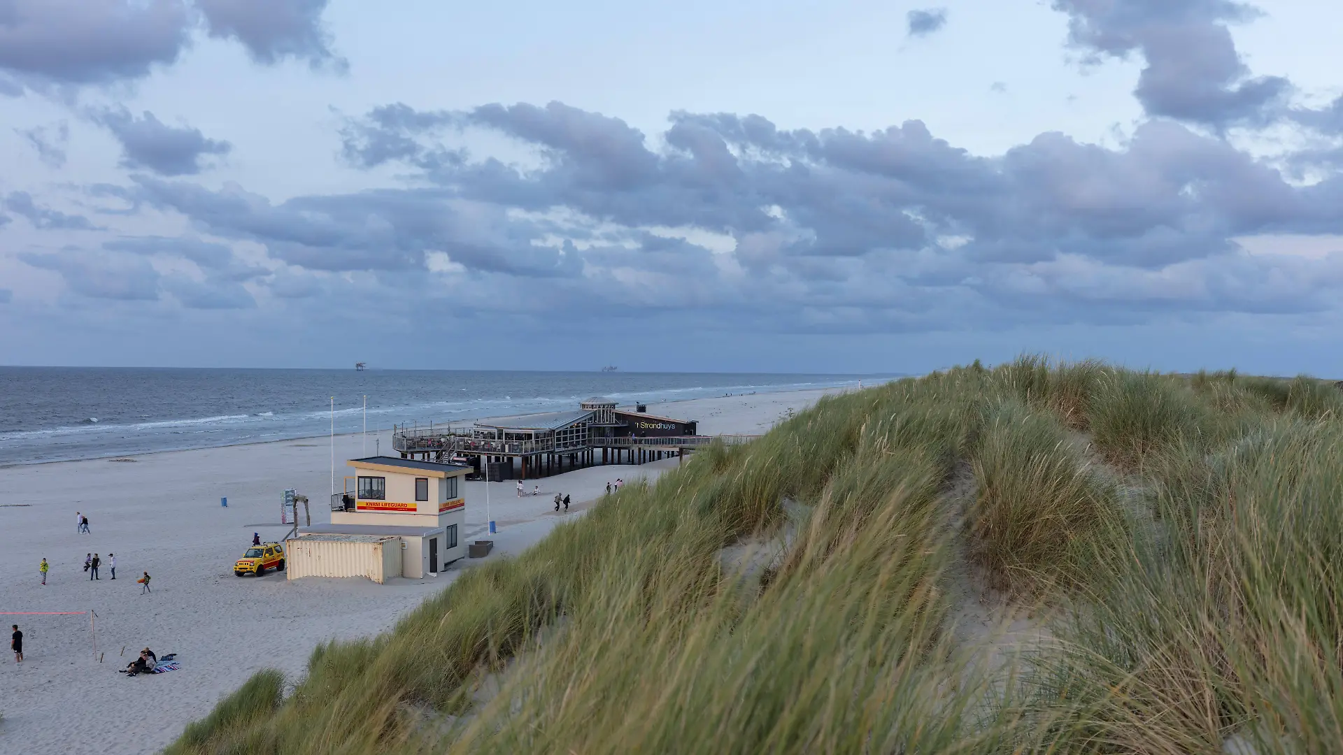 Die Rettungsschwimmerstation auf Ameland
