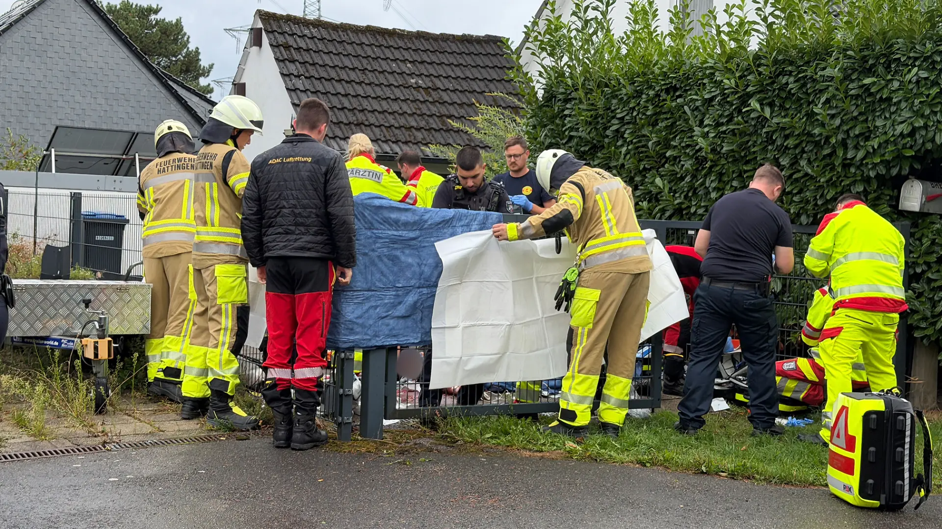 Schwerverletzter in Hattingen gefunden