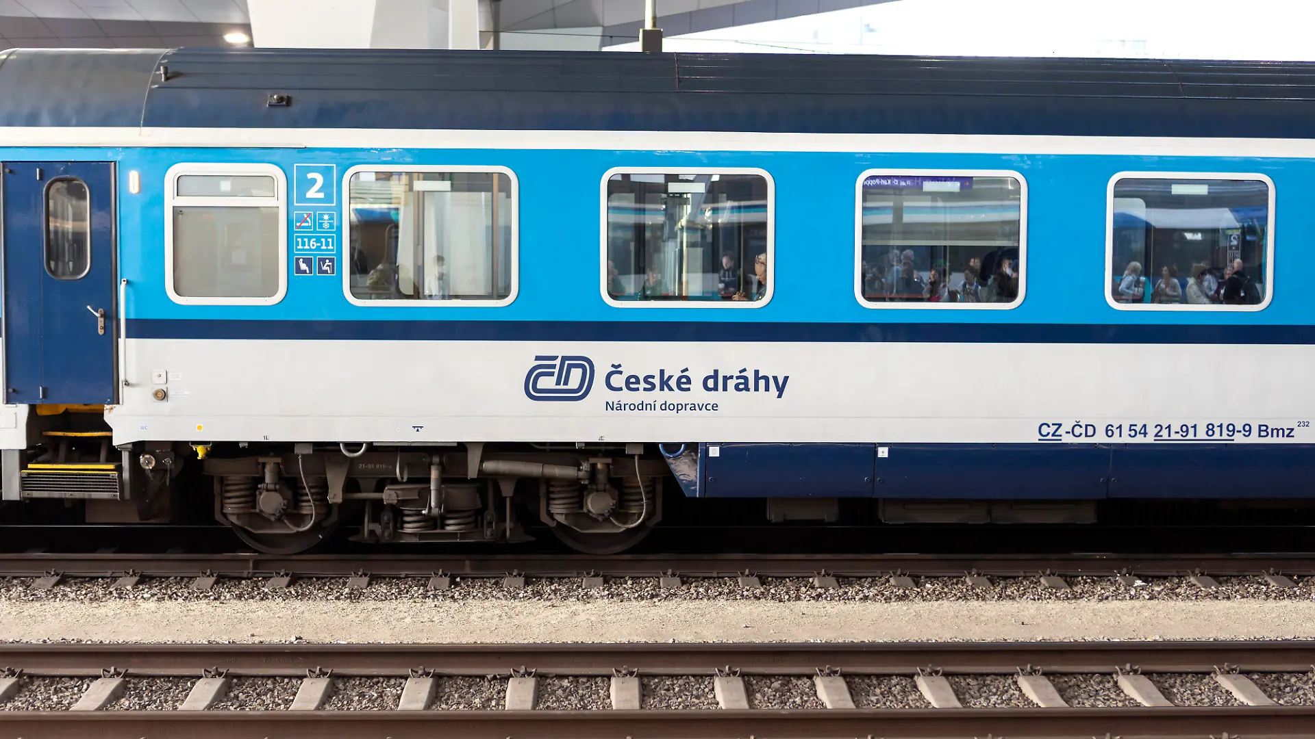 Tschechische Bahnen, Eisenbahnwaggon