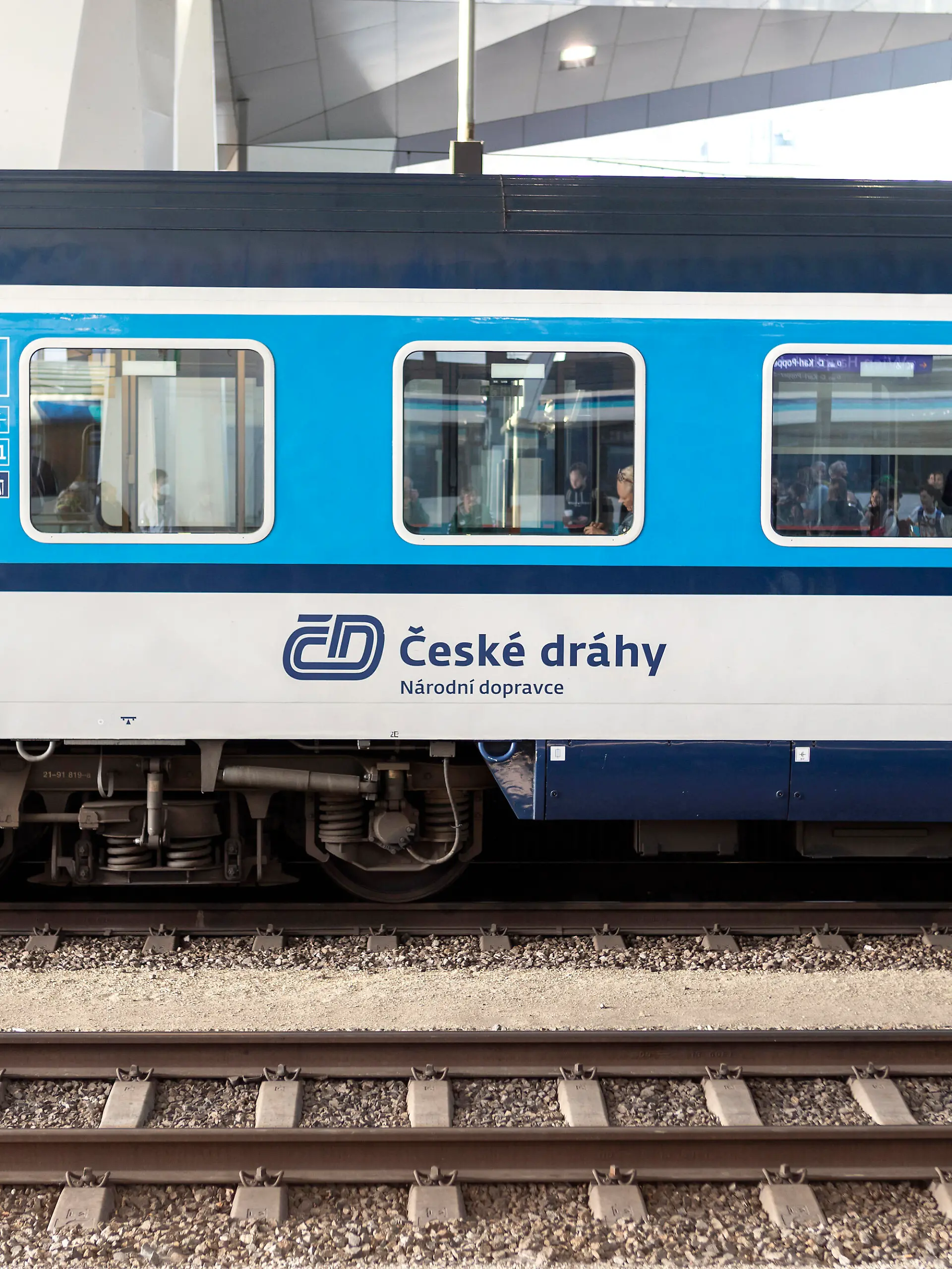 Tschechische Bahnen, Eisenbahnwaggon