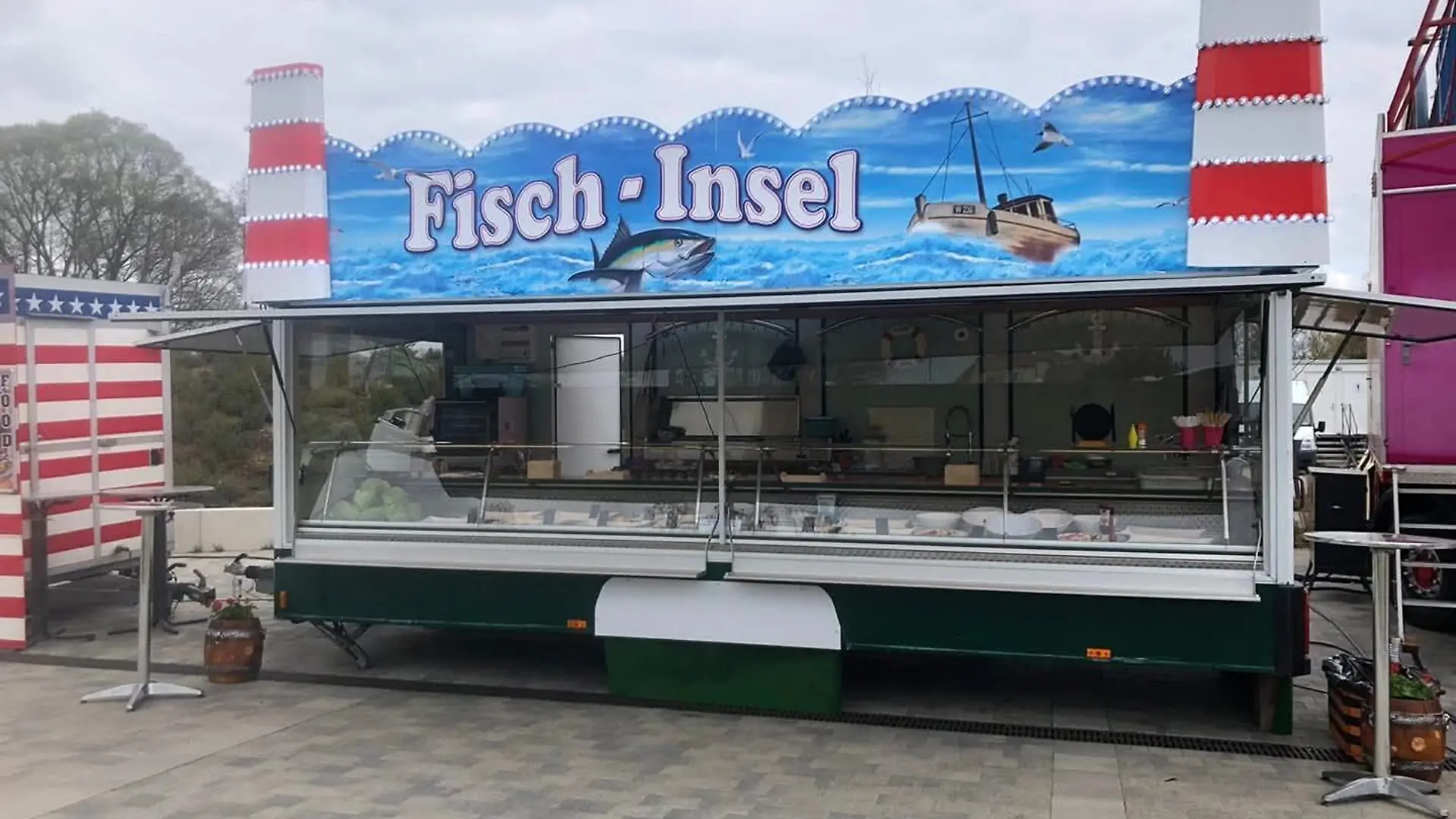 Gestohlene „Fisch-Insel“.