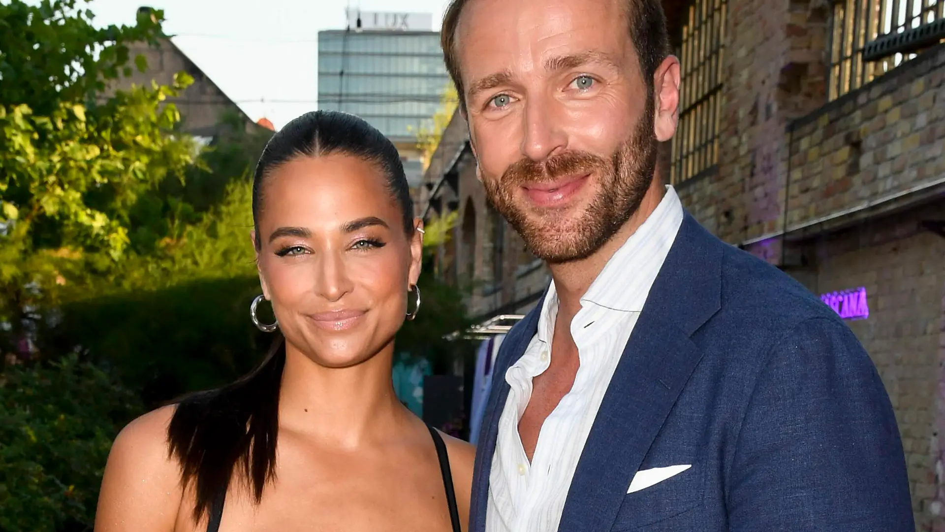 Werden bald zusammen Eltern: Amira Aly und Christian Düren.