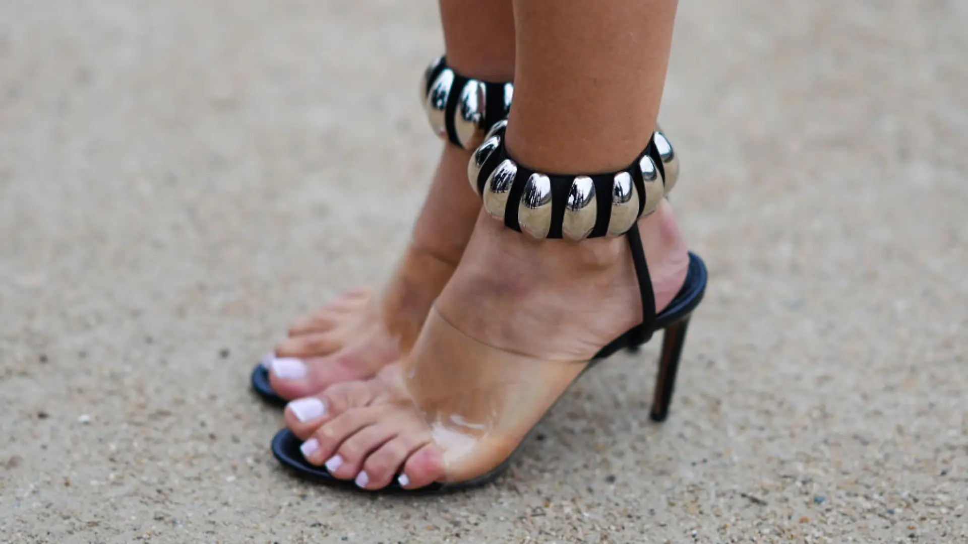 Füße in High Heels