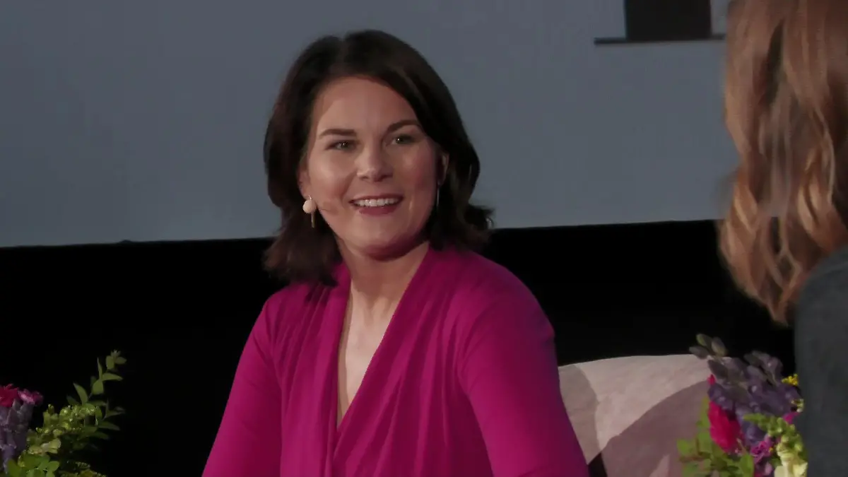 Annalena Baerbock beim "Brigitte"-Talk