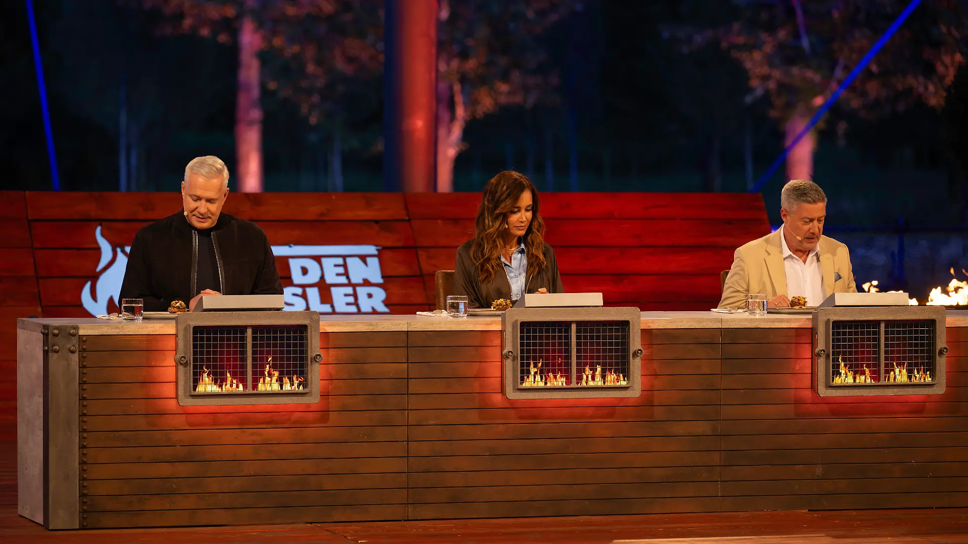 Alexander Herrmann (l.), Jana Ina Zarrella, Joachim Llambi
