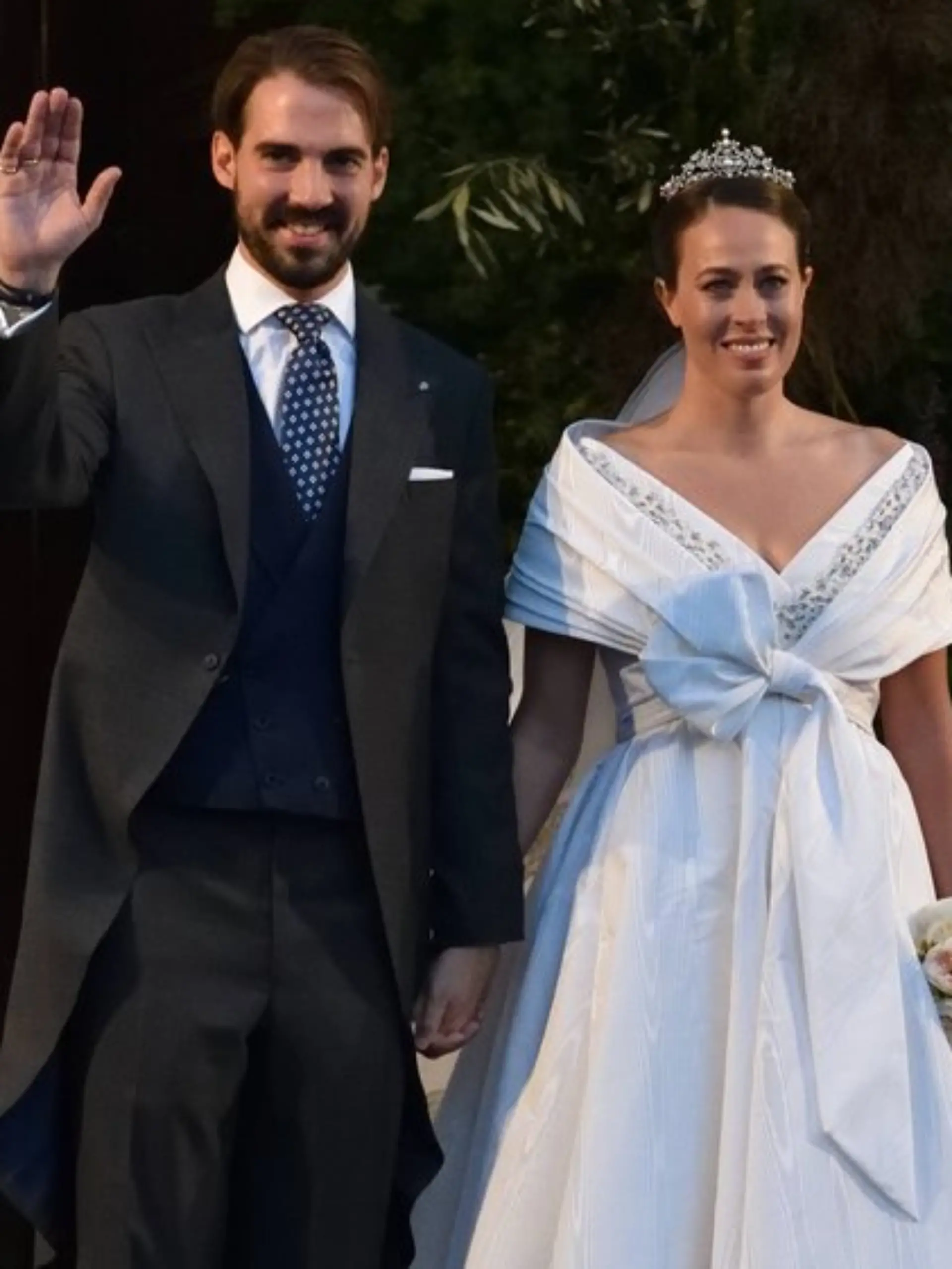 Prinz Philippos und Nina Flohr heirateten 2021 in Athen vor zahlreichen royalen Gästen.