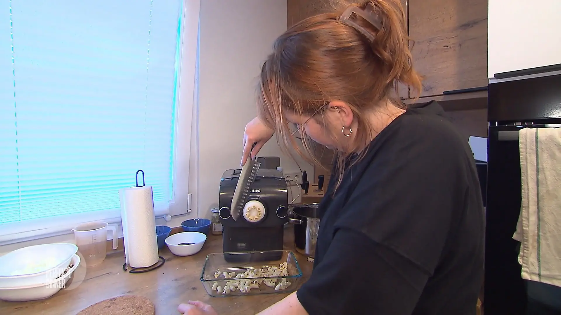 Katrin von Mac'n'Cheese schwer genervt Viele Kalorien, viel Arbeit