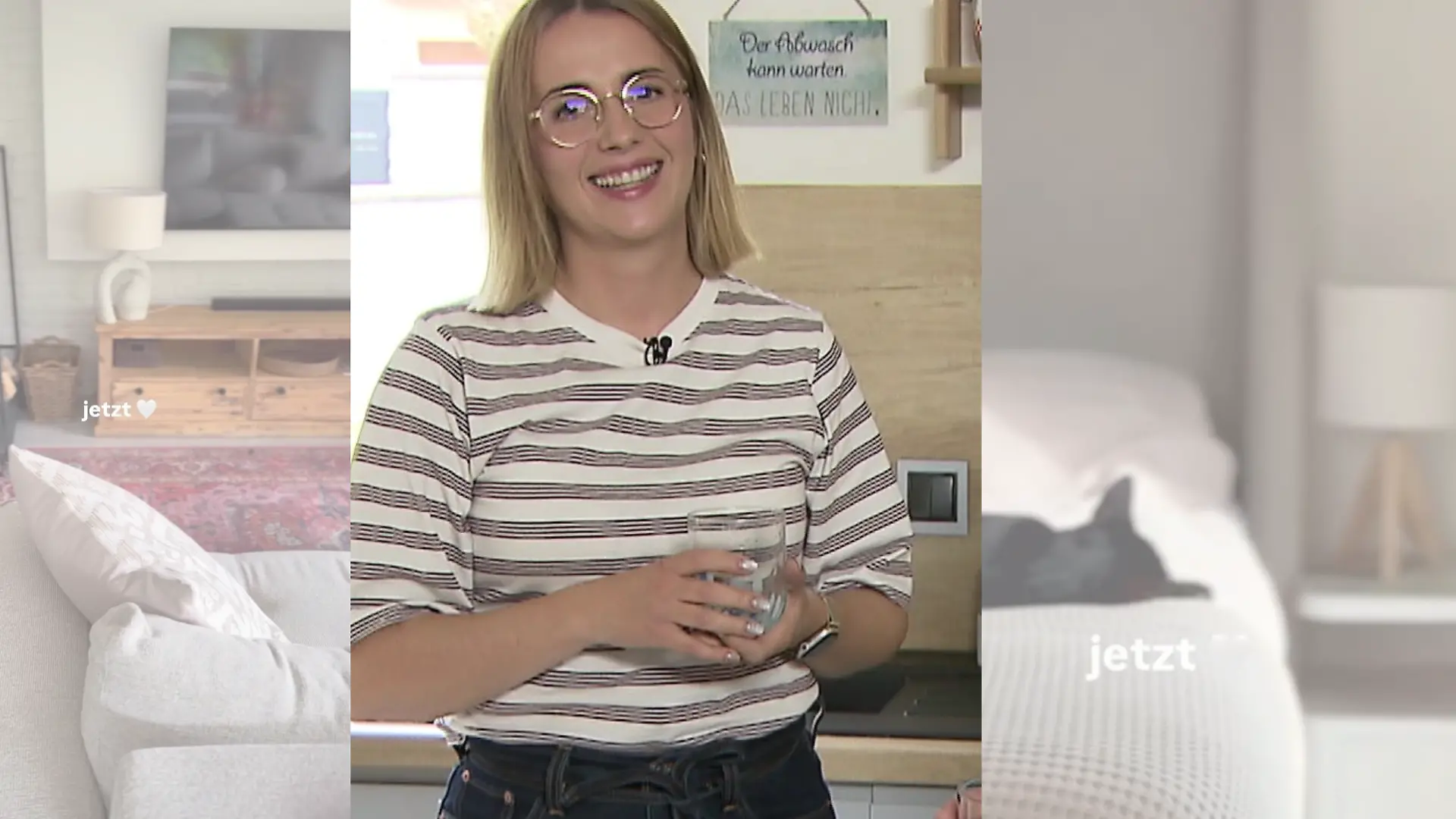 Bei der Roomtour verrät Anna Heiser, warum auch Erinnerungen aus Namibia mitgezogen sind.
