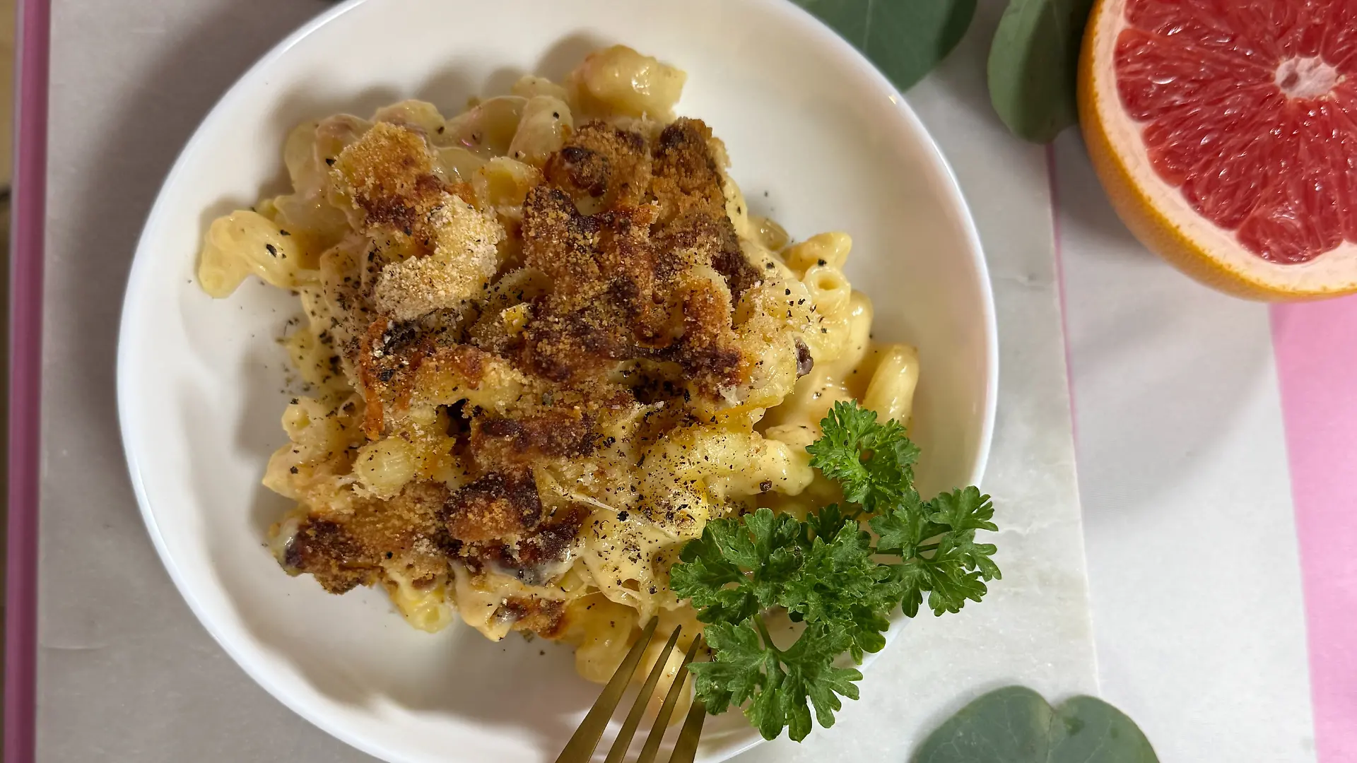 Mac and Cheese – cremig und crunchy Aus der Heißluftfritteuse