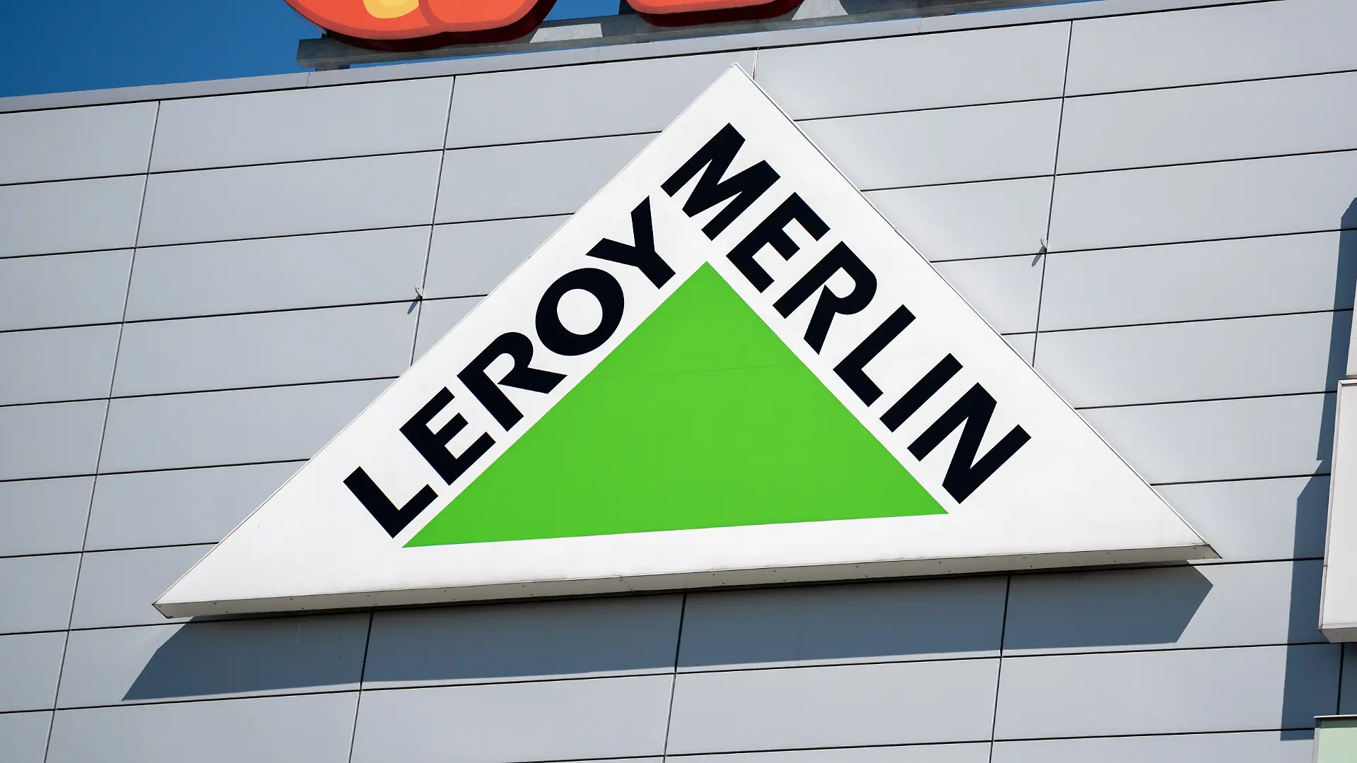 A Leroy Merlin store with a logo sign is seen in Krakow, Poland, on May 10, 2026. Leroy Merlin is a French retail chain company specializing in DIY home improvement tools and supplies, as well as gardening products. (Photo by Marcin Golba/NurPhoto via Getty Images)