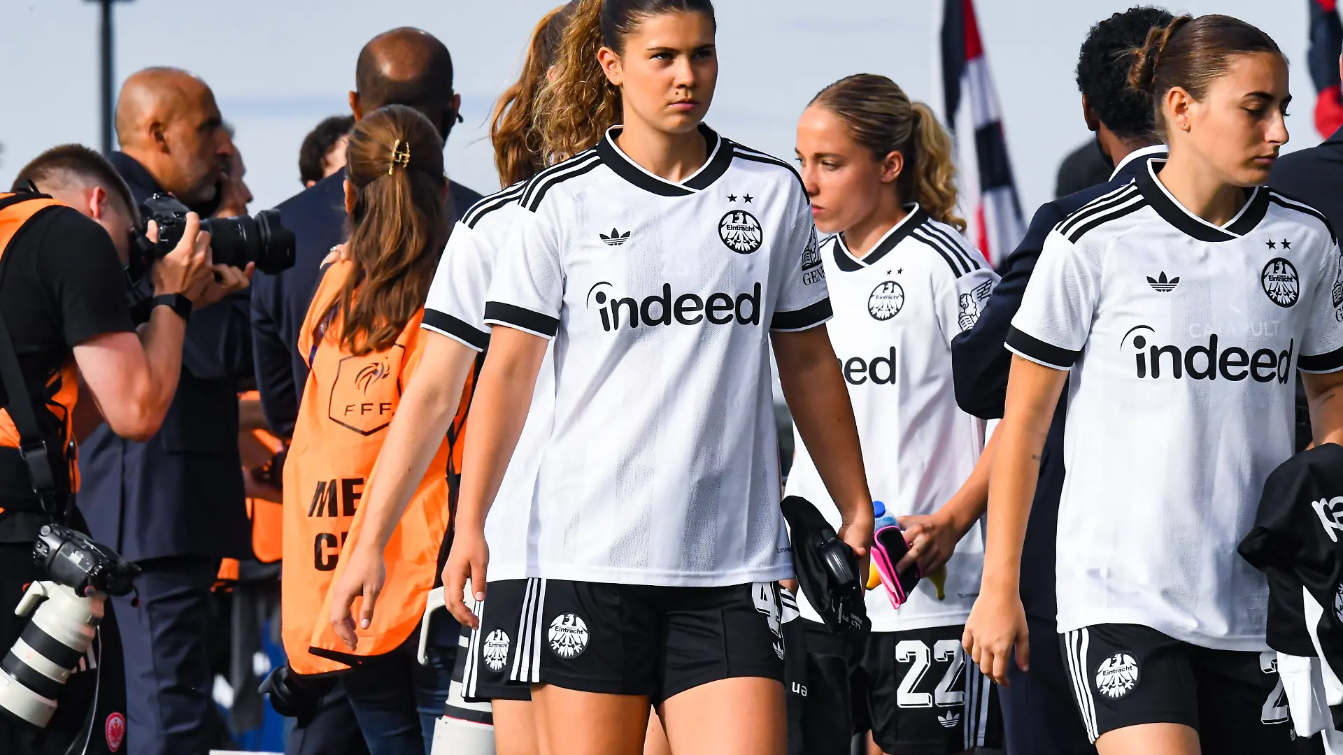 FOOTBALL : PSG vs Eintracht Francfort - UEFA Womens Champions League - 02/09/2026 Noemi Ivelj Eintracht Francfort PoissyFrance PUBLICATIONxNOTxINxFRAxBEL Copyright: xBaptistexAutissierx