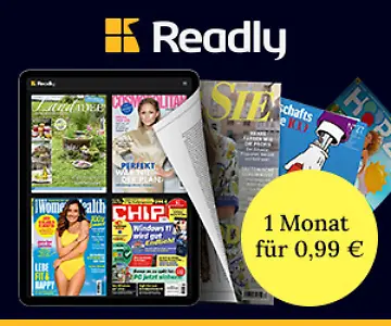 Readly – Abonnement von Online-Zeitschriften