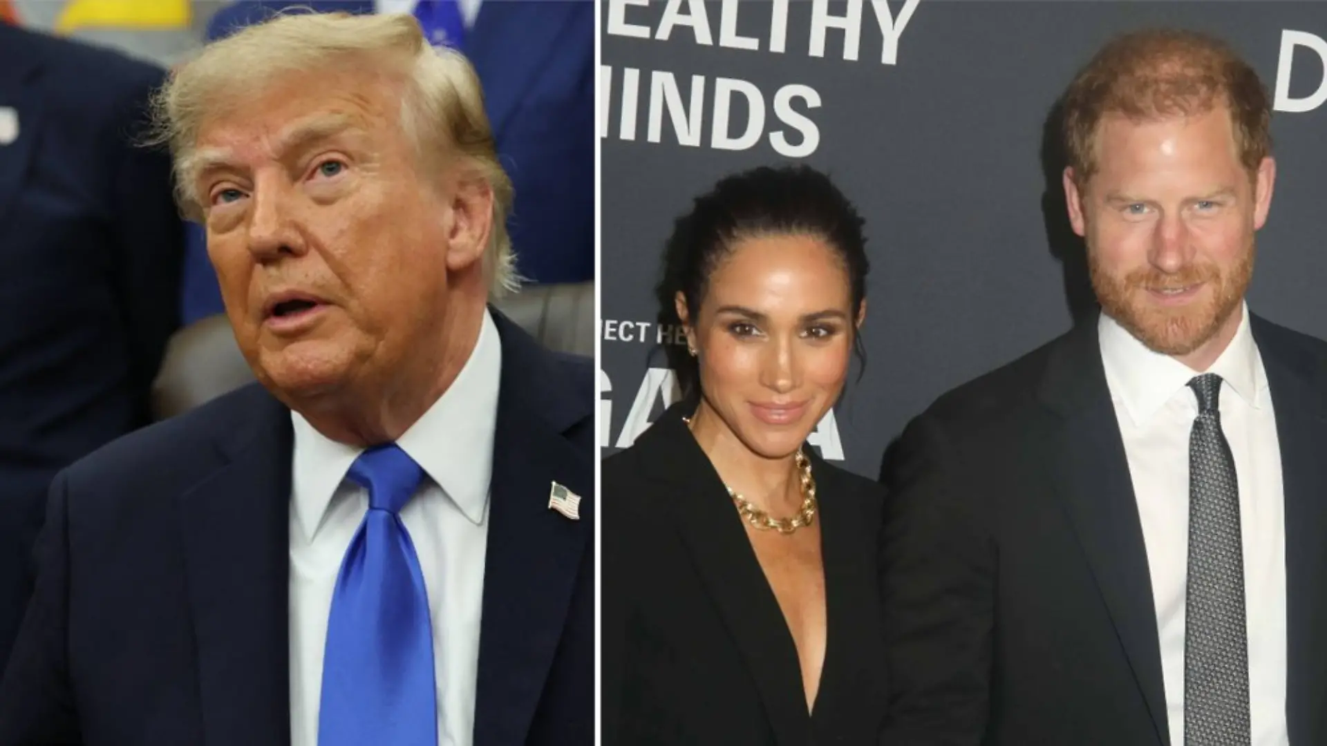 Donald Trump hat einmal mehr seine Meinung über Meghan und Harry geäußert.
