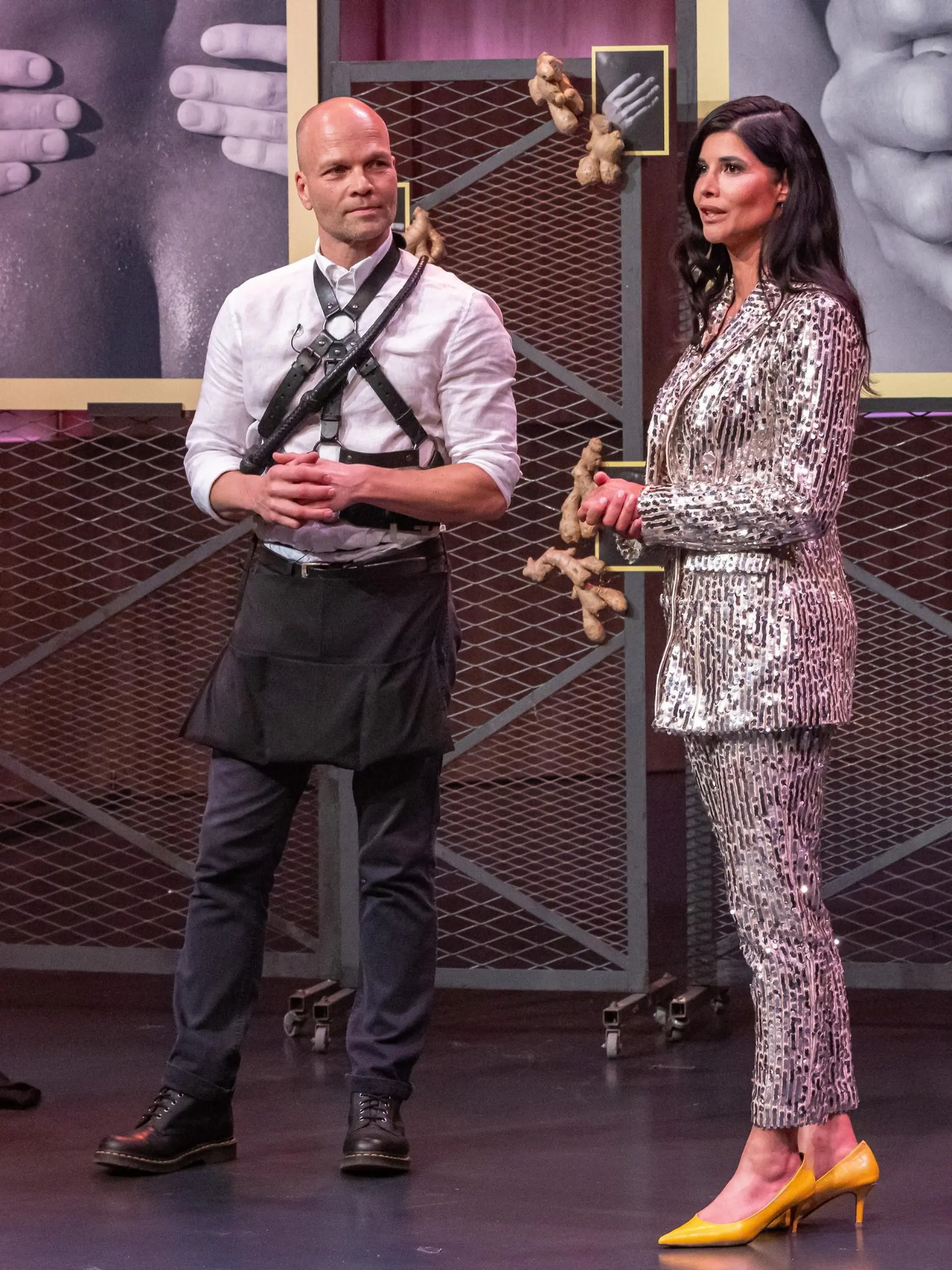 Ingwer Sörensen und Micaela Schäfer