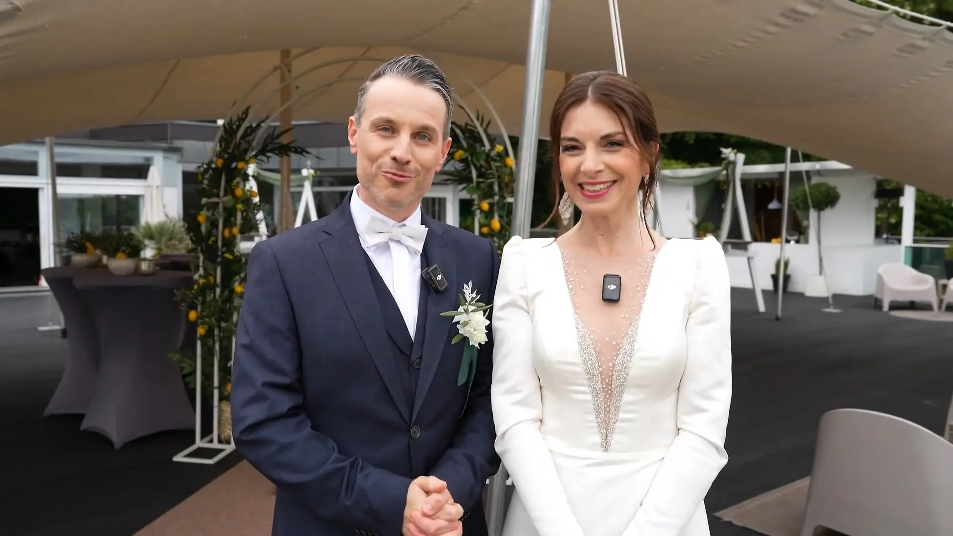 Wir waren hinter den Kulissen dabei Große Hochzeit bei AWZ