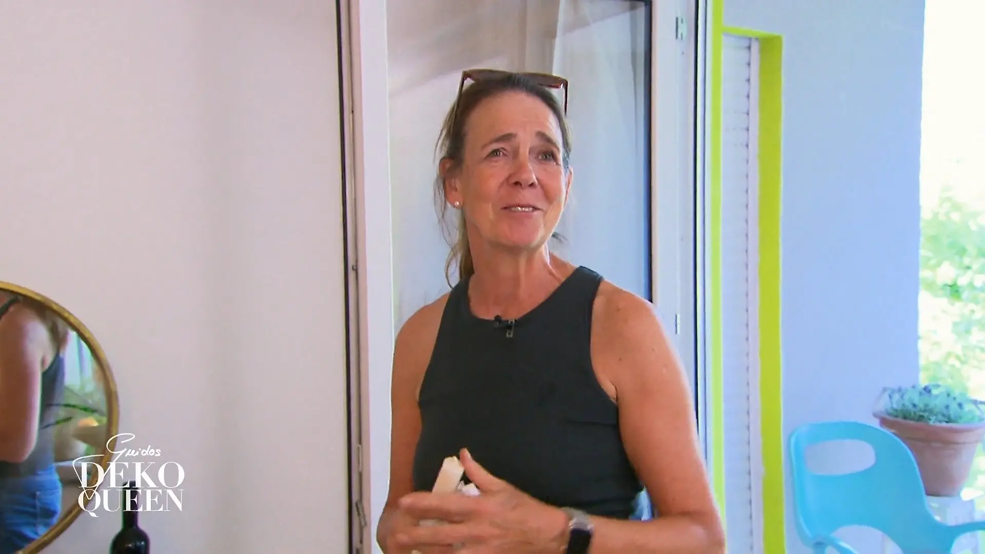 Sabine muss jetzt alleine ran Eine Stunde noch