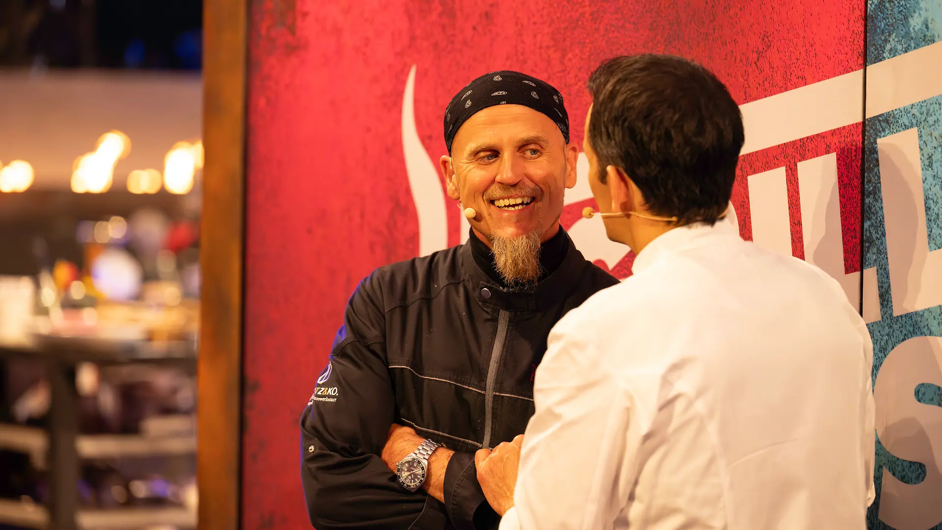 Ralf Zacherl (l.), Steffen Henssler