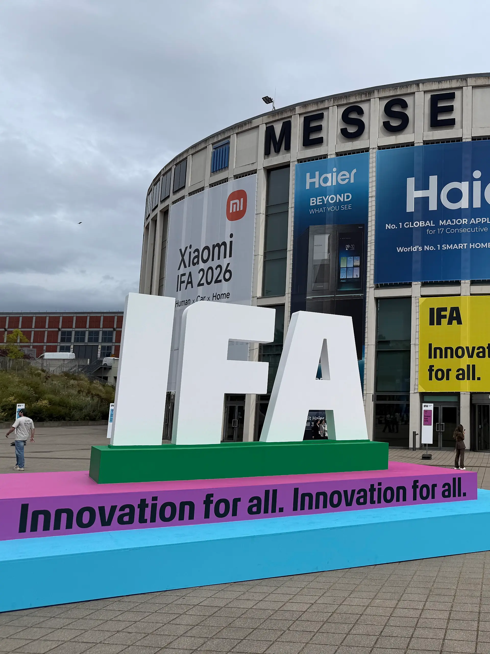 IFA-Messe in Berlin von außen
