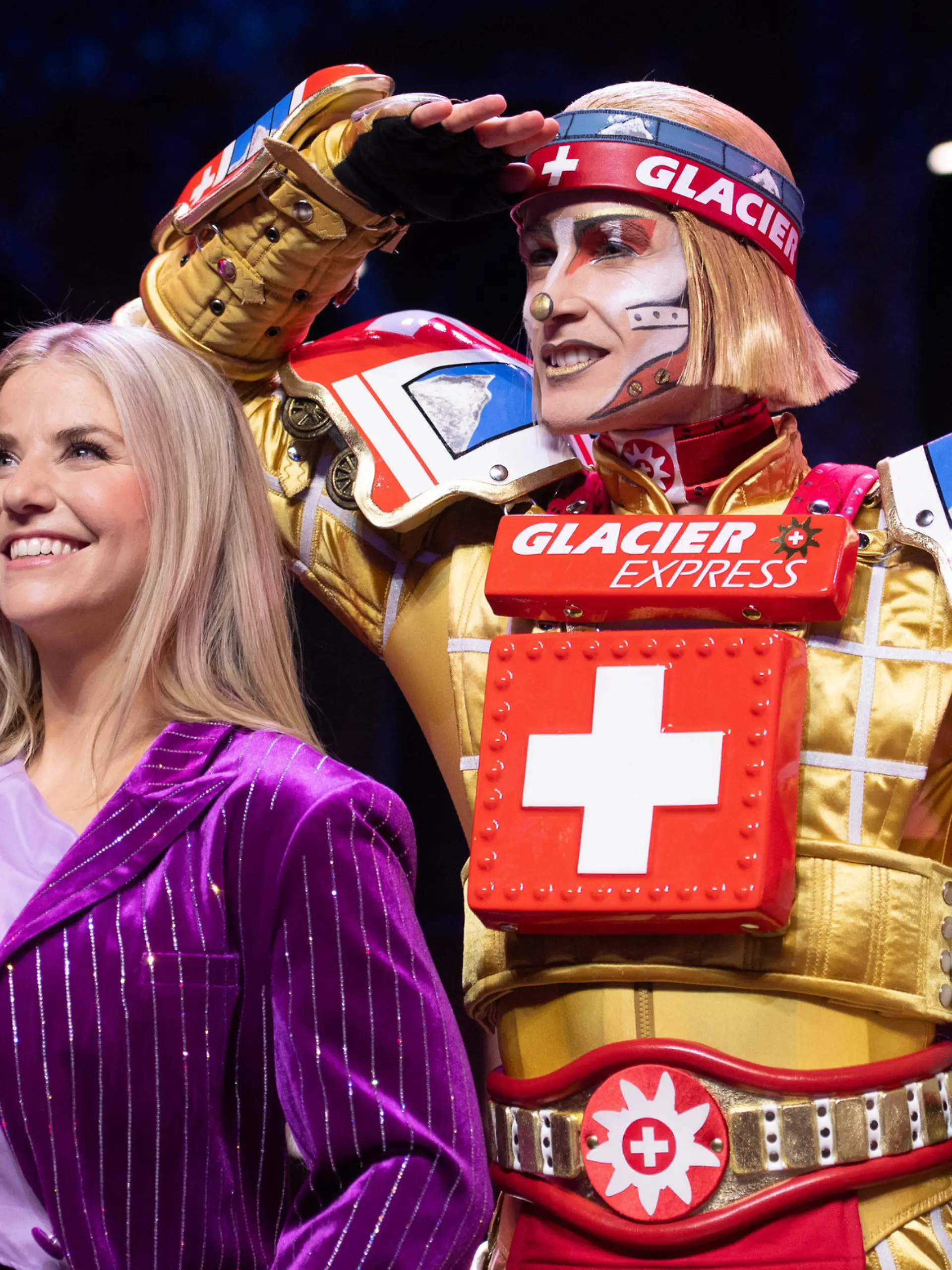 Bild zu: "Beatrice Egli entdeckt sich im neuen „Starlight Express“-Zug wieder"