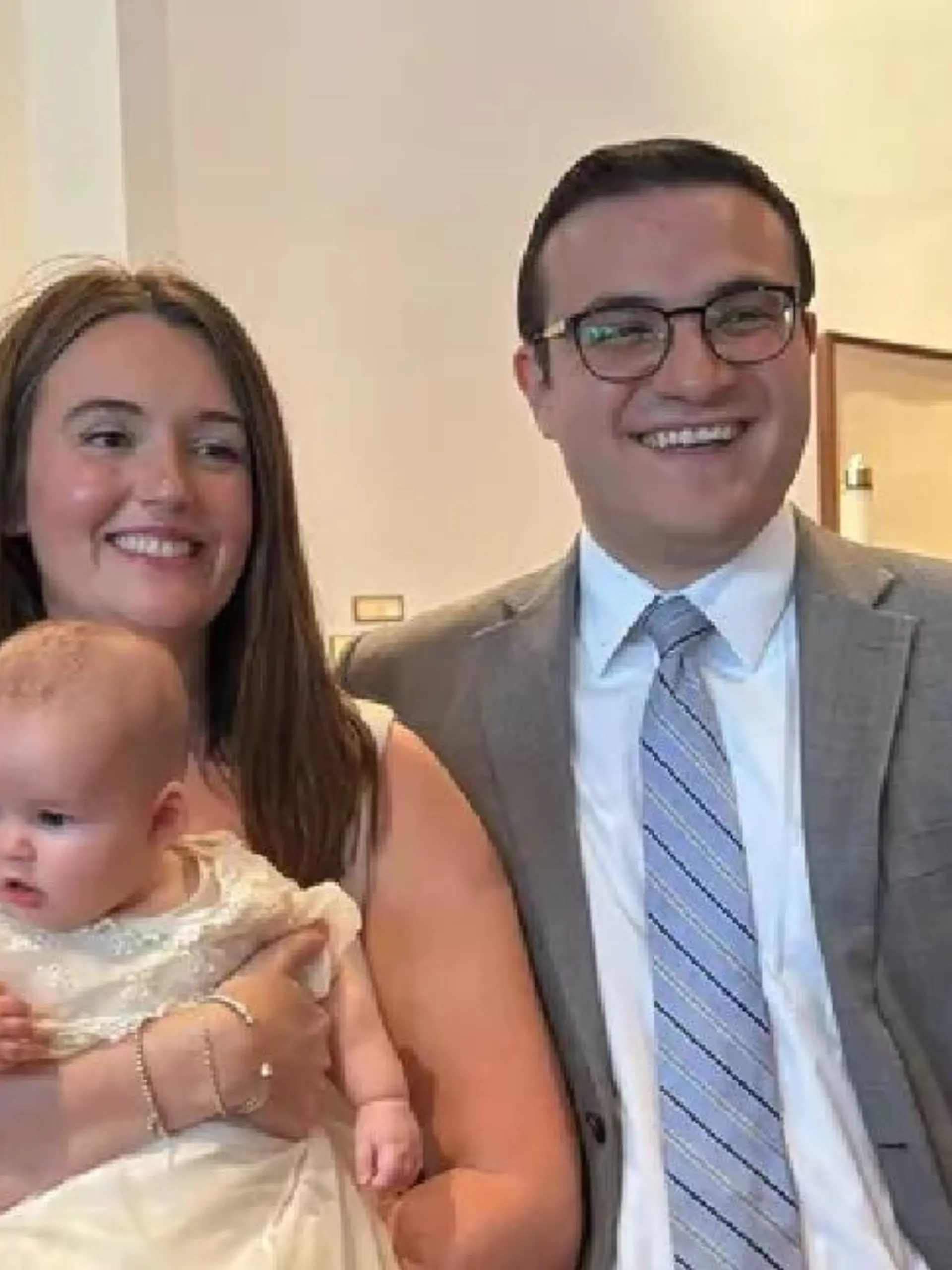 Erin Piacenti, mit Baby Madison und Ehemann Frank