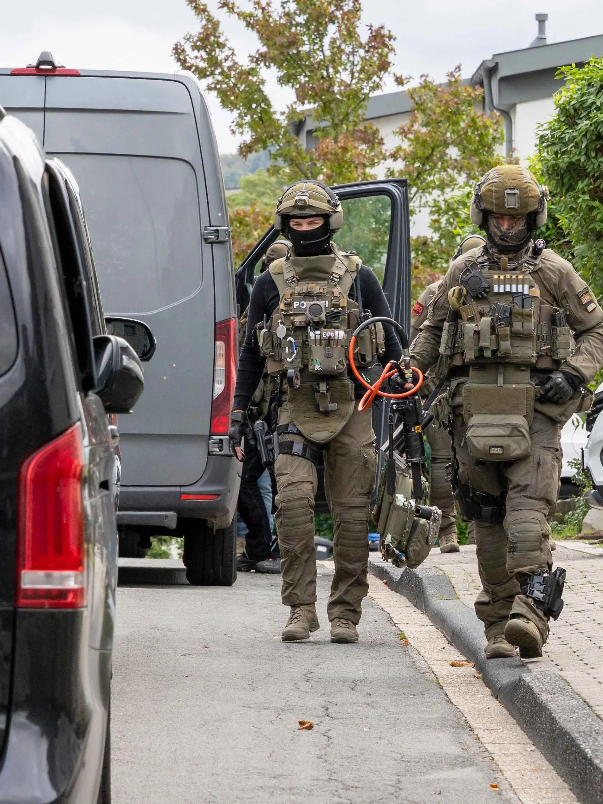 Sabotage an Umspannwerken - Durchsuchung