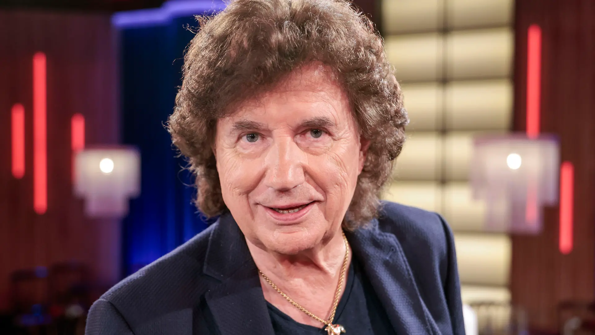 Olaf Heinz Malolepski, bekannt als Olaf der Flipper, bei der Aufzeichnung der WDR-Talkshow „Kölner Treff”.