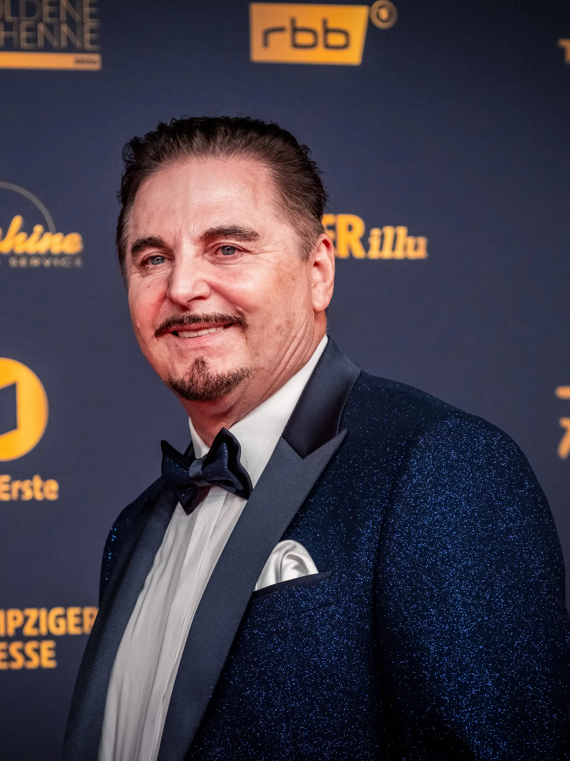 Uwe Herrmann auf dem roten Teppich der Goldenen Henne 2026.