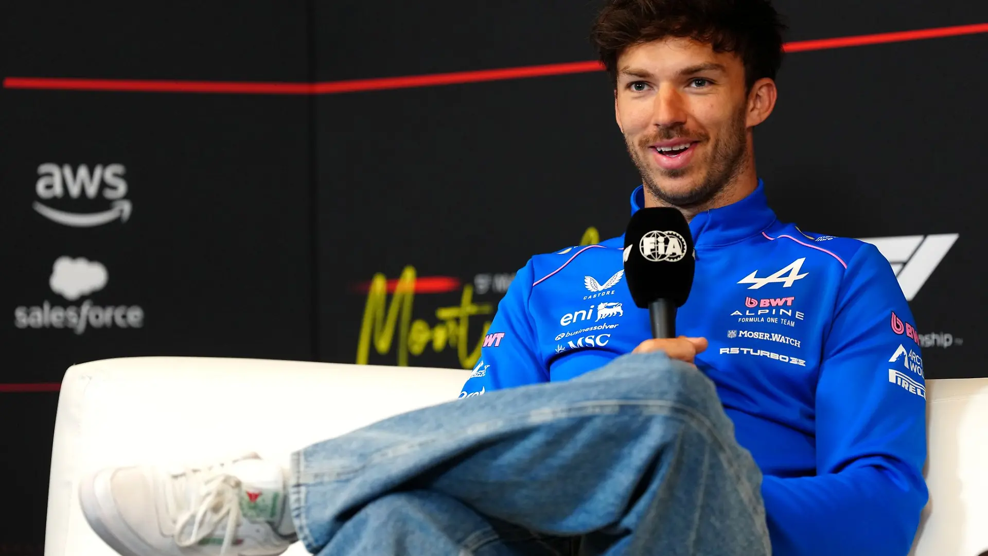 Pierre Gasly startet in Monza von der Pole Position.