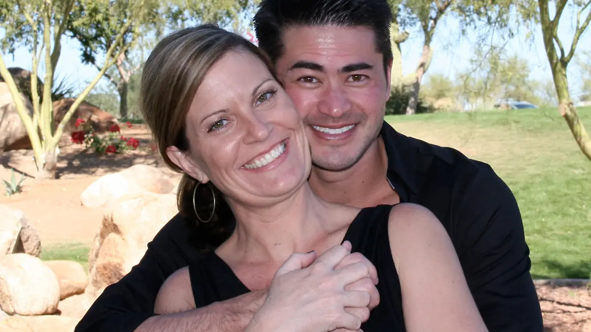Thomas Beatie und seine Frau Amber
