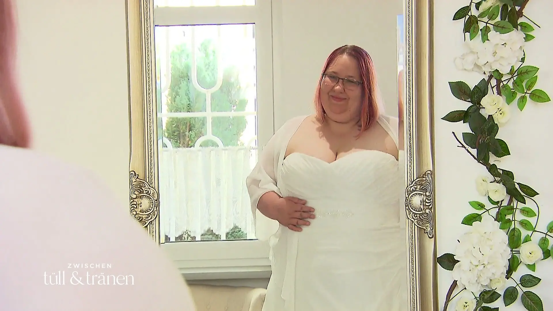Erfüllt das geraffte Schnäppchen Jaquelines Traum? Ist das ihr Kleid?