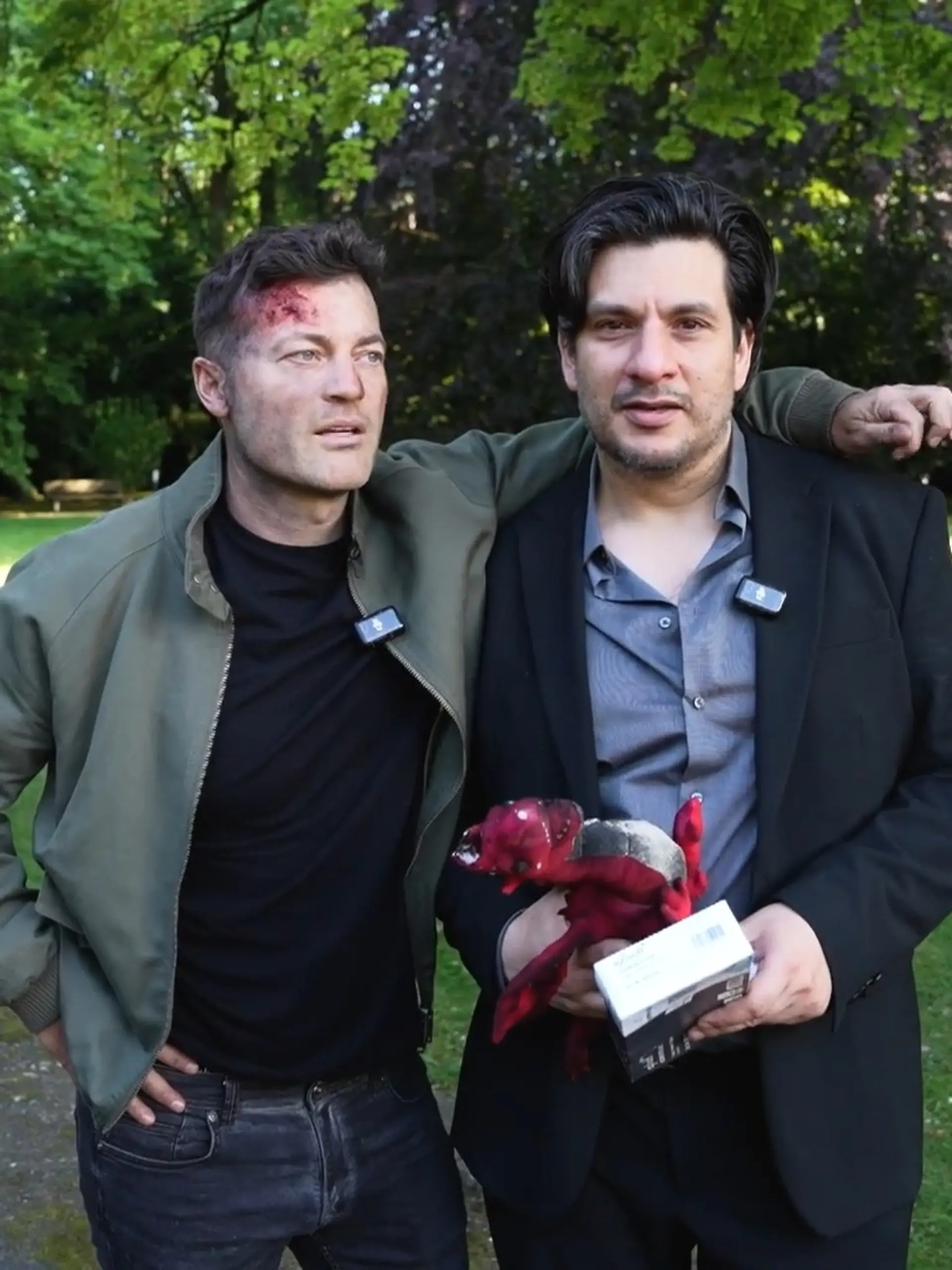 Bild zu: "Große Herausforderung für die Serien-Stars"